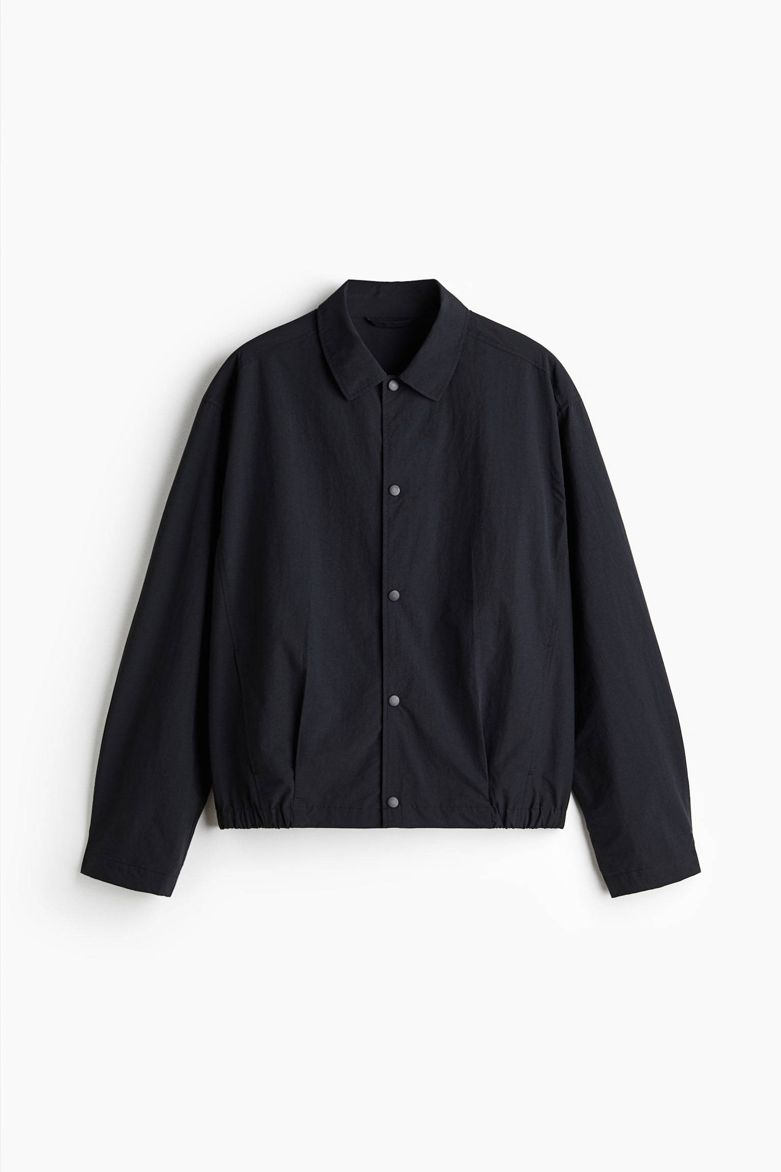 Loose Fit Jacket - Black/Light khaki green