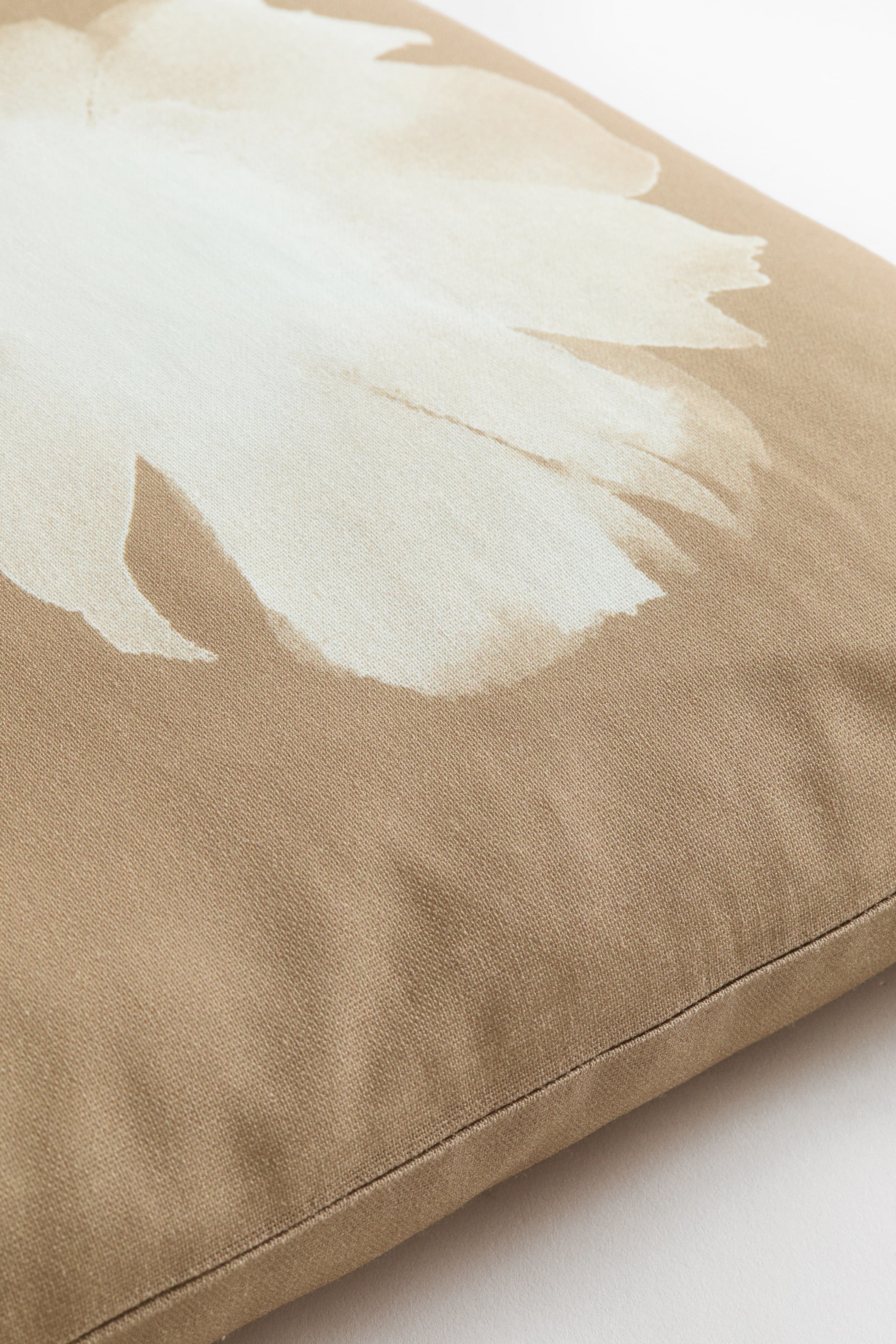 Printed Canvas Cushion Cover