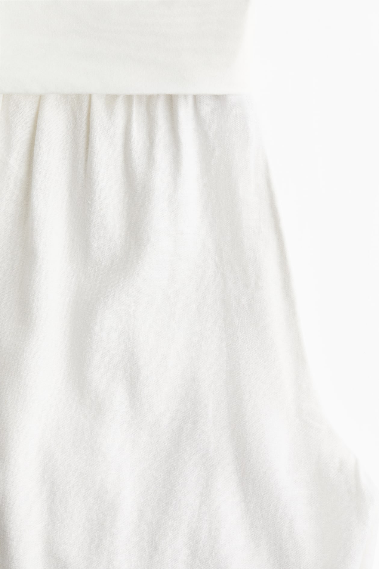 Foldover-Waist Linen-Blend Pants - image 2