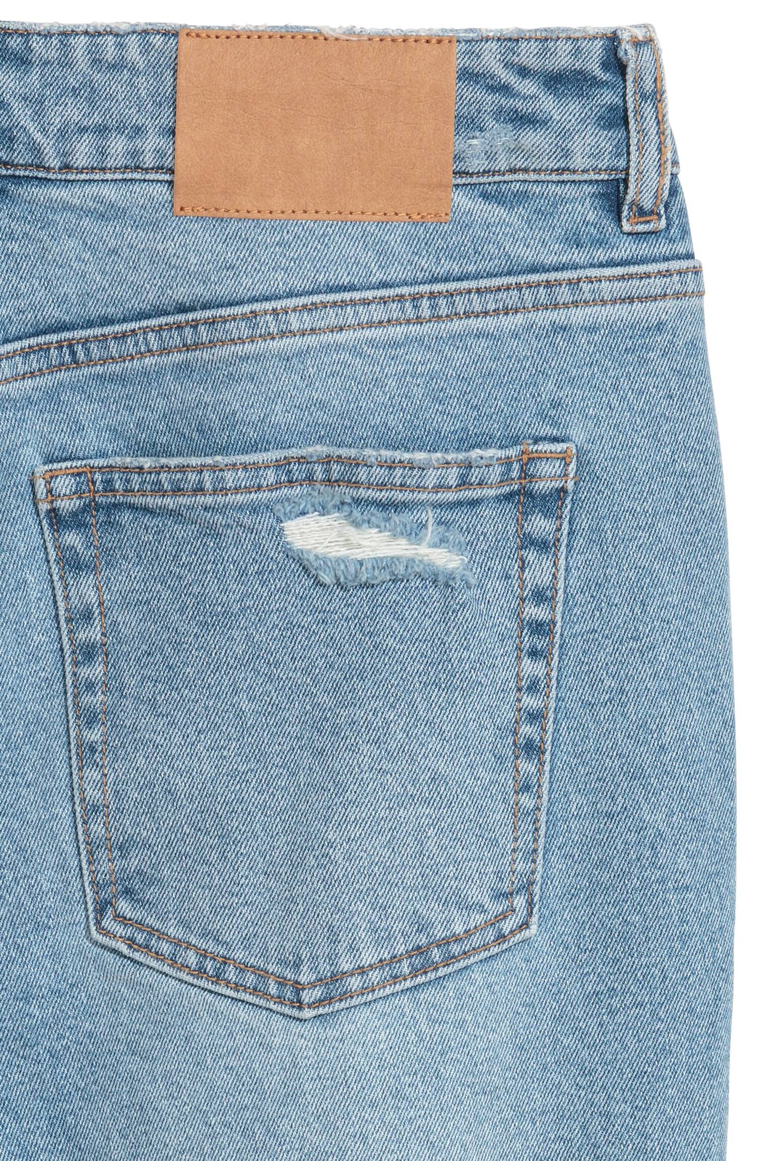 Boyfriend Low Jeans - Light denim blue/Mickey Mouse - 3