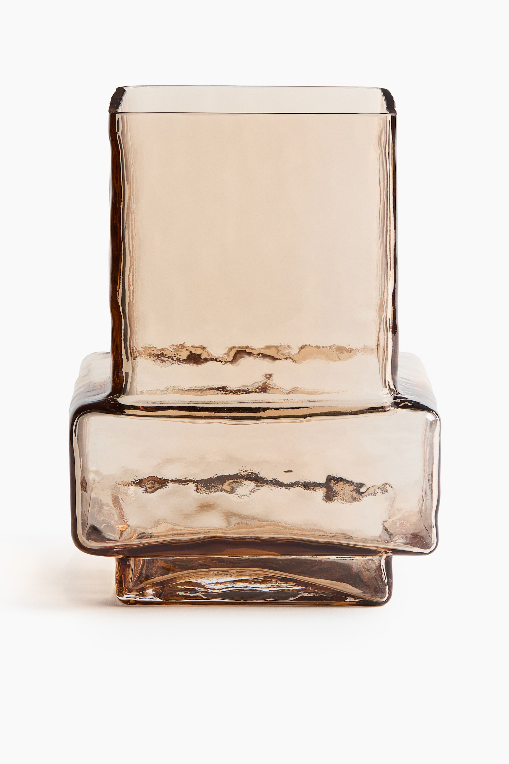Textured-Glass Vase