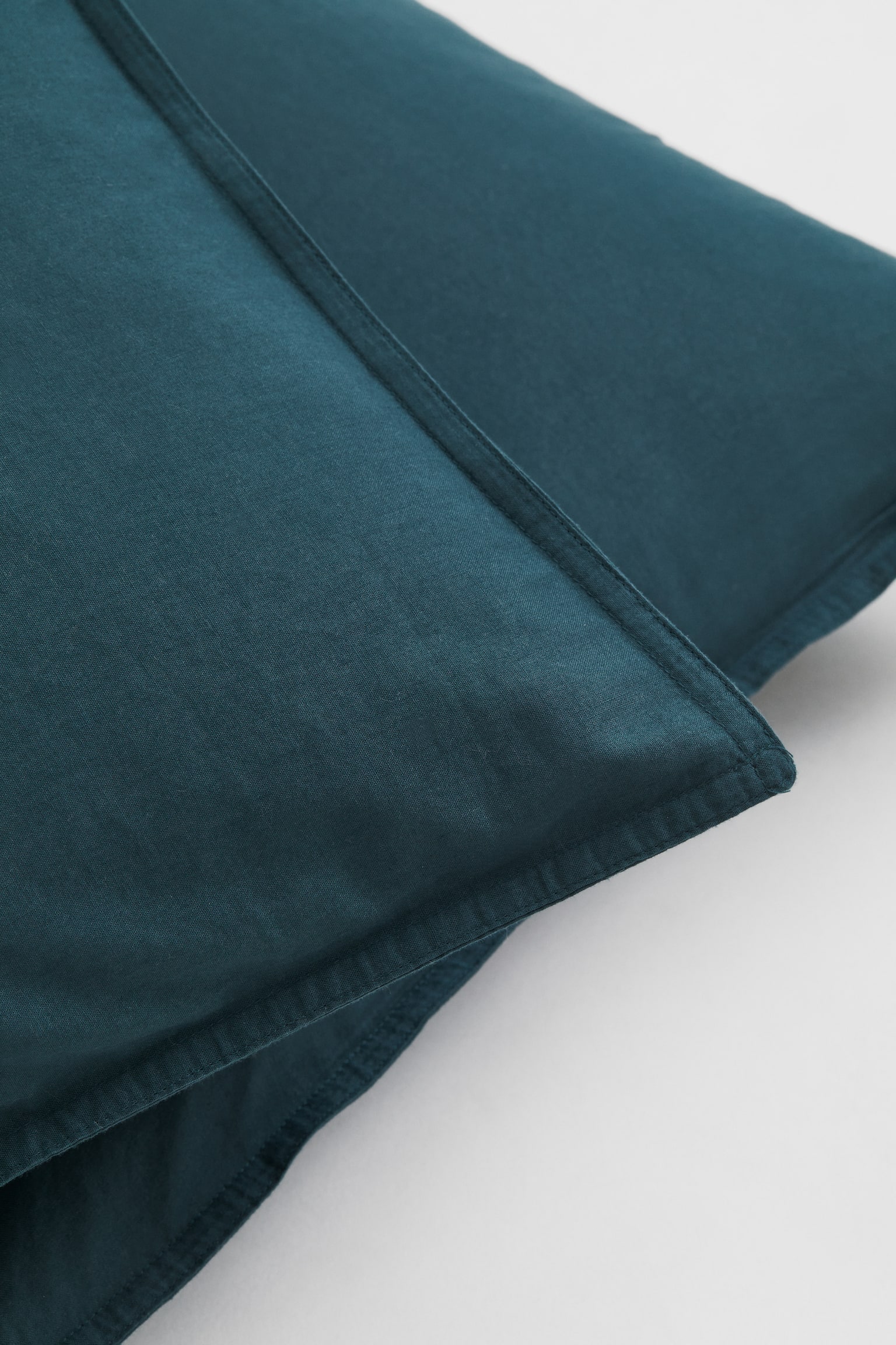 2-pack cotton pillowcases - Dark turquoise/Rust red/Yellow - 2