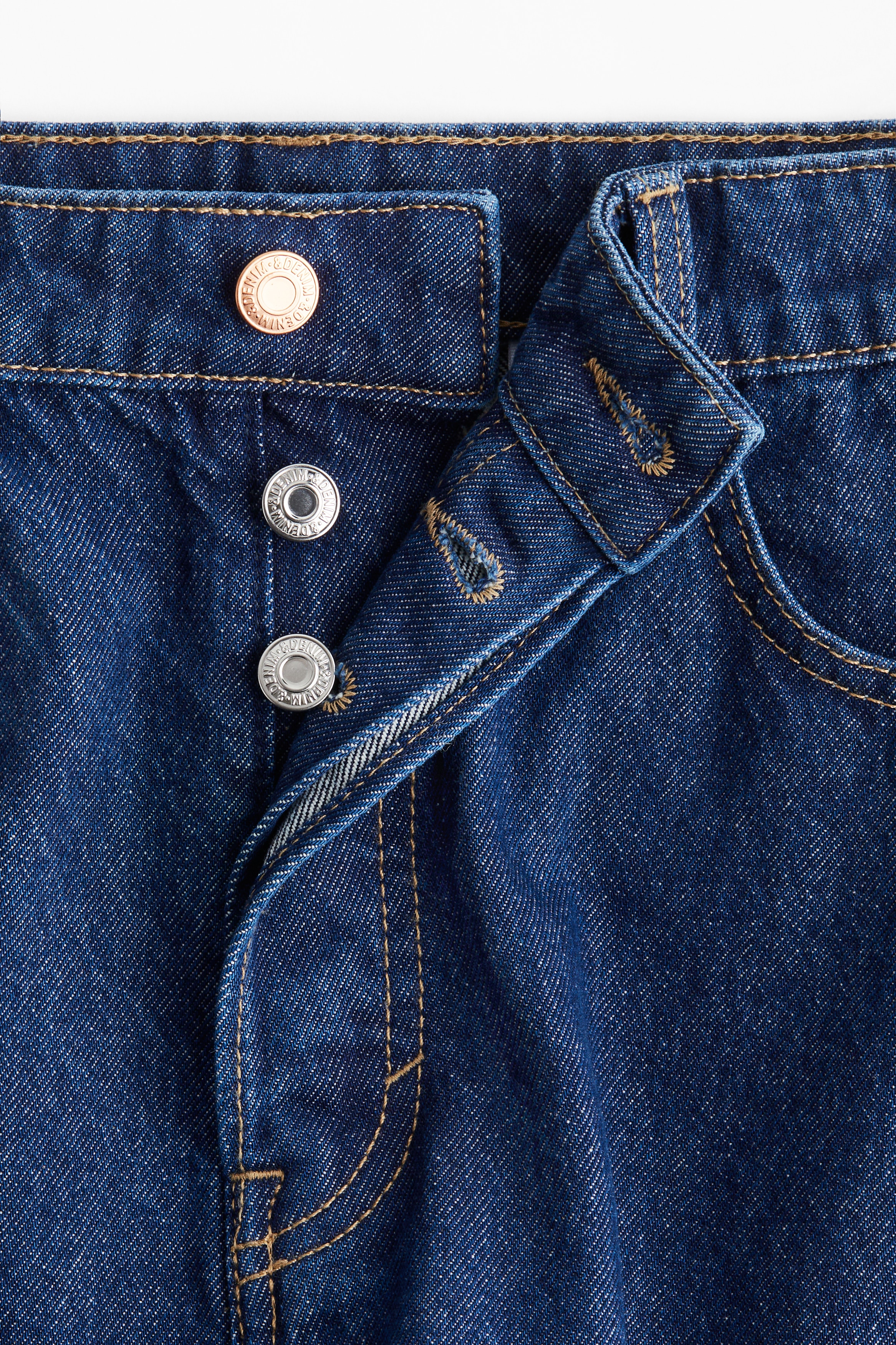 High Knee Denim shorts