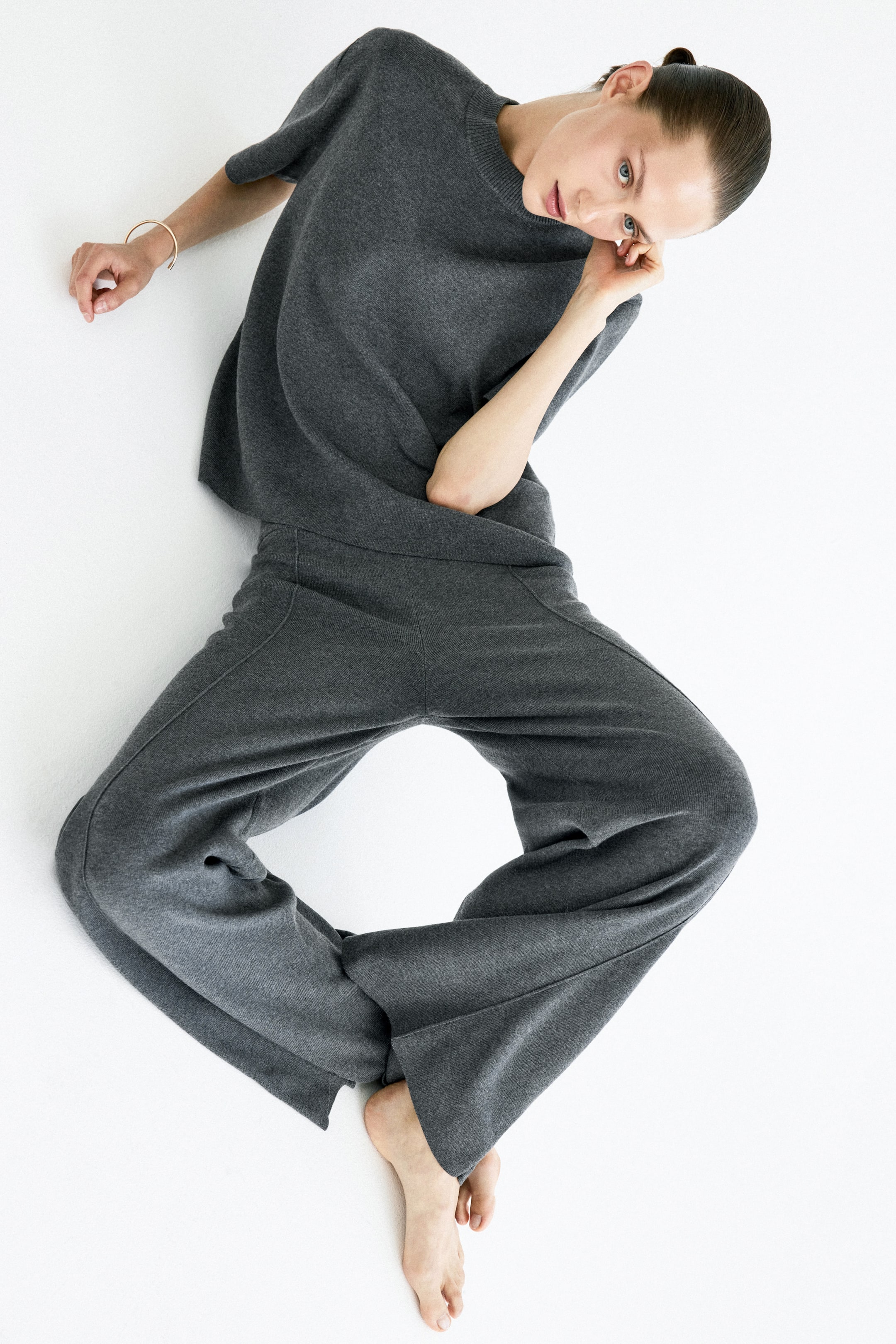 Женские футболки H&M Fine-Knit T-Shirt — фото 3