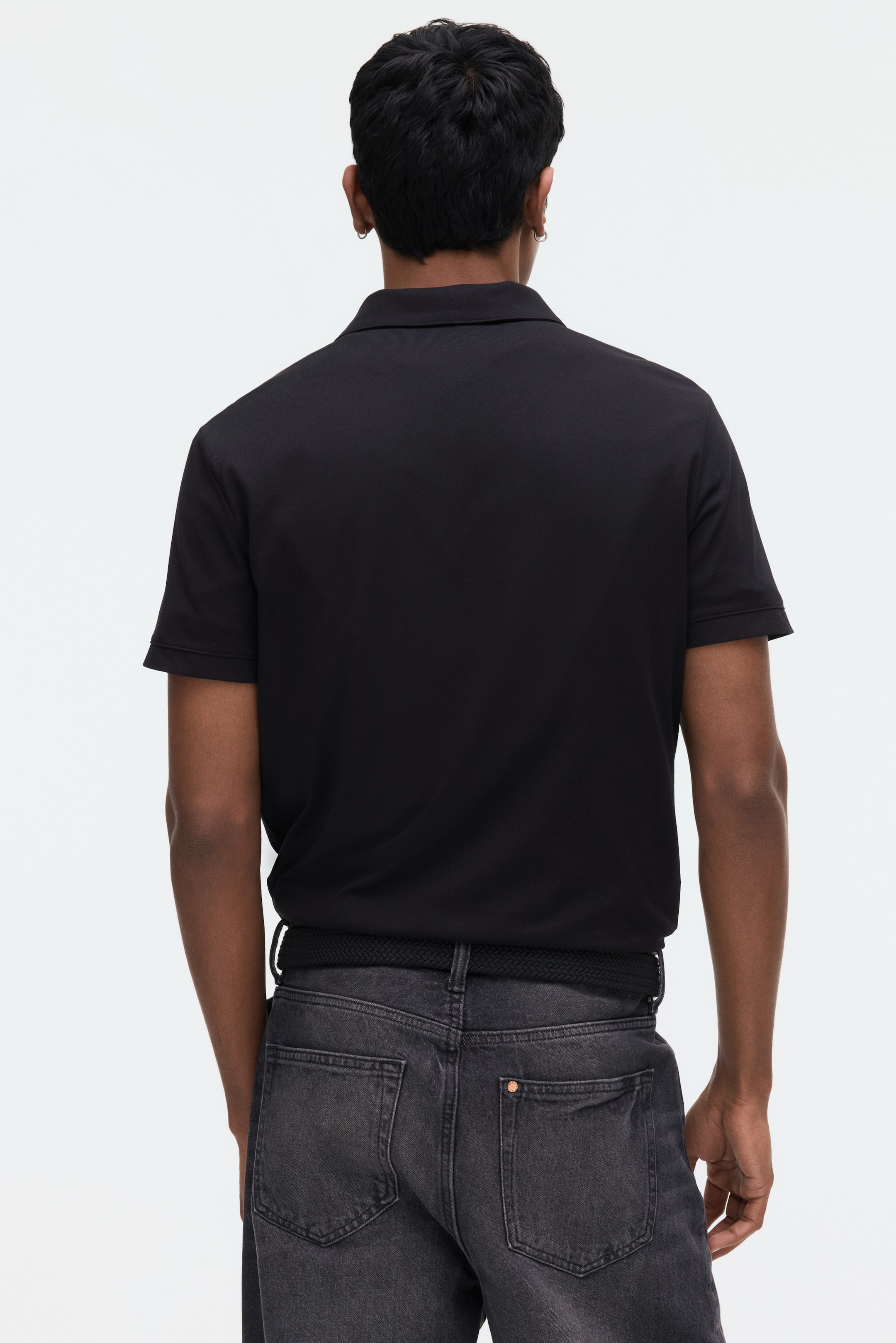 Мужские рубашки H&M COOLMAX® Slim-Fit Polo Shirt — фото 6