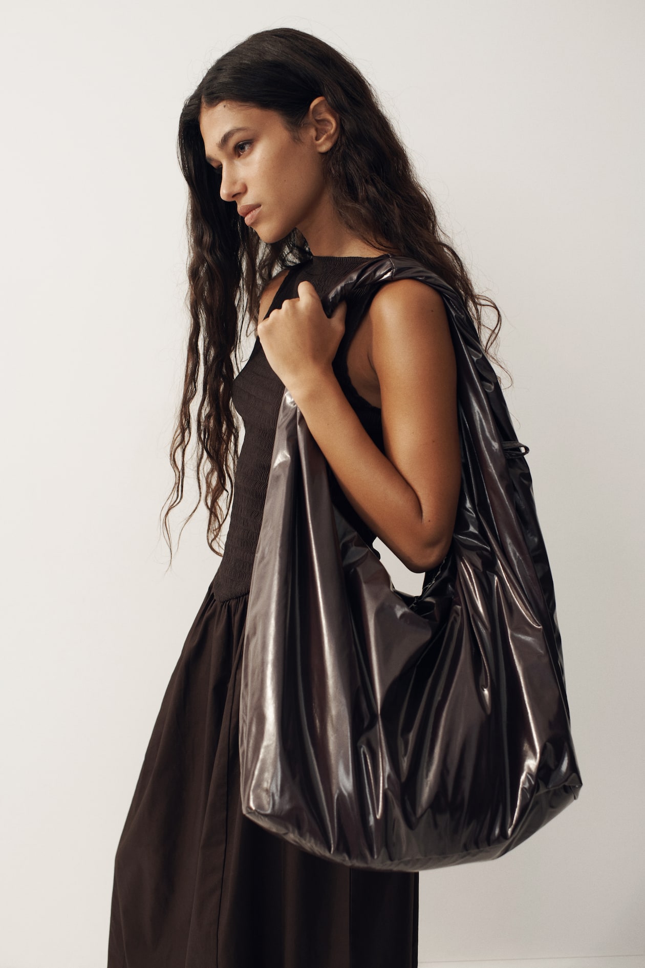 Boat-Neck Midi Dress - image 3