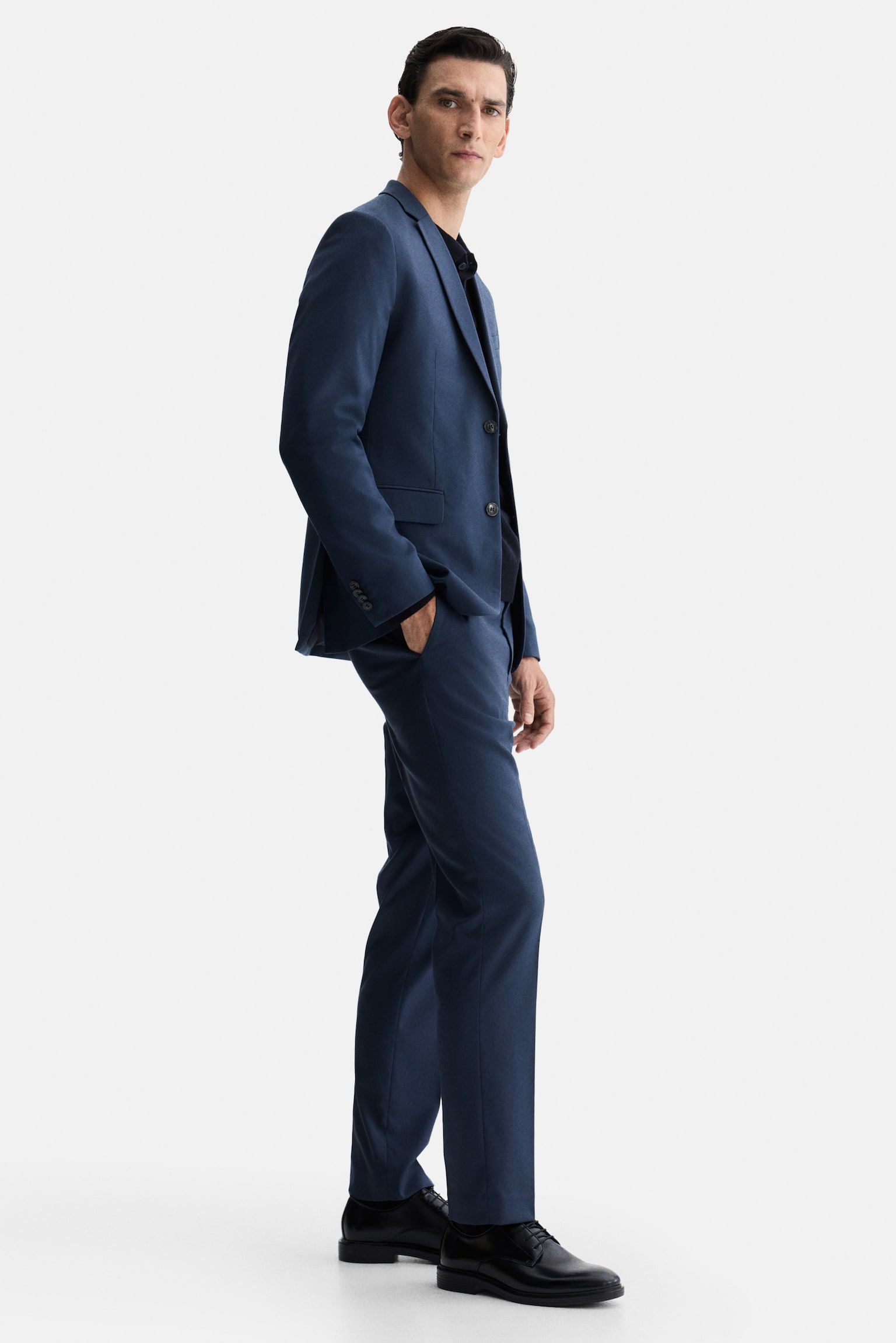 Slim Fit Suit trousers - Dark blue/Black/Dark beige/Beige/Navy blue/Dark grey/Dark brown - 4