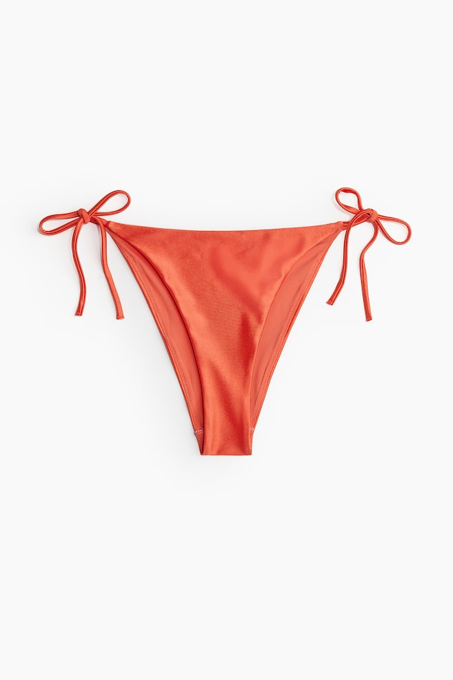 Tie Bikini Bottoms - Orange/shiny/Blue/washed - 1