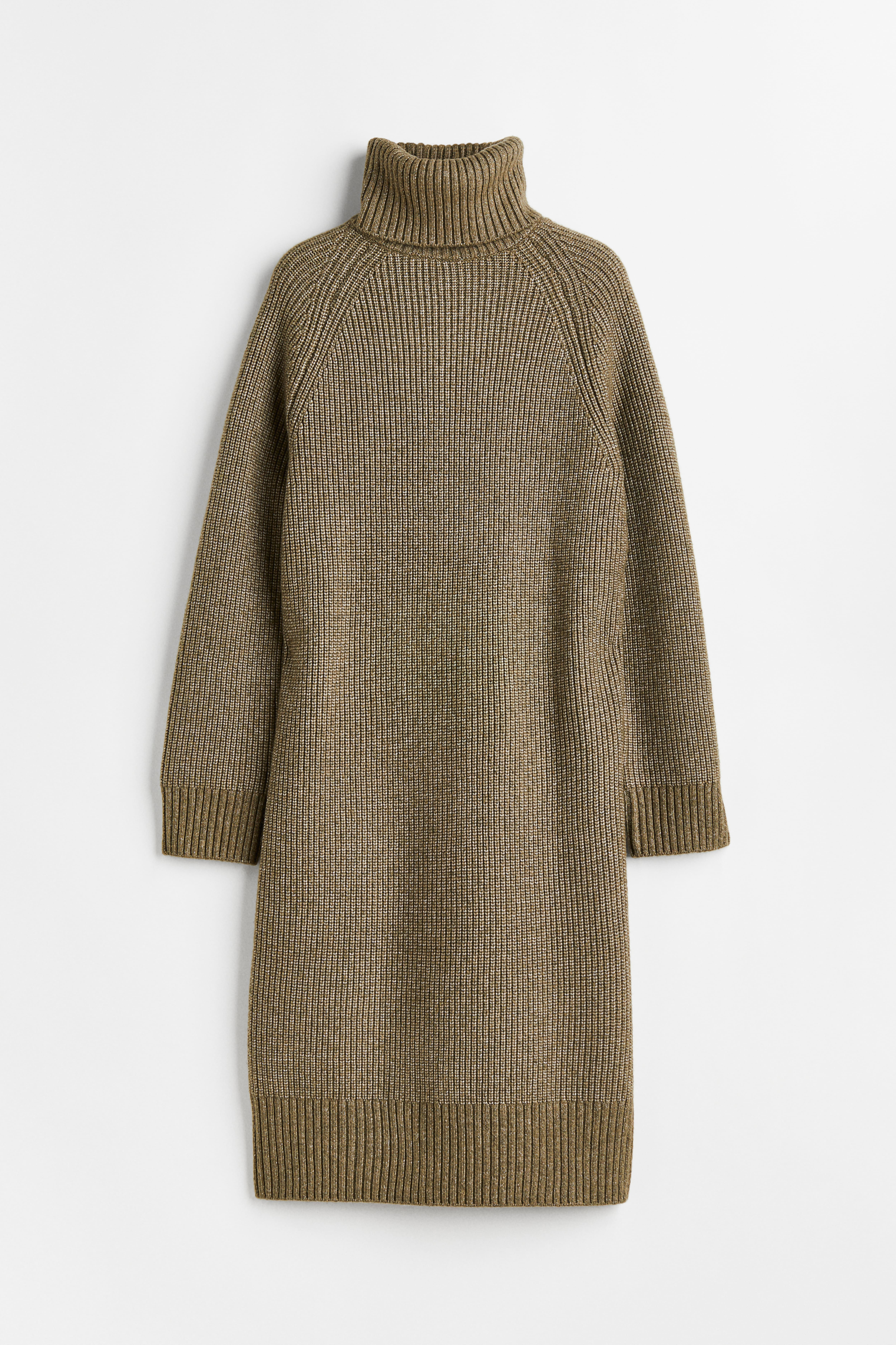 Fashion h&m turtleneck sweater dress