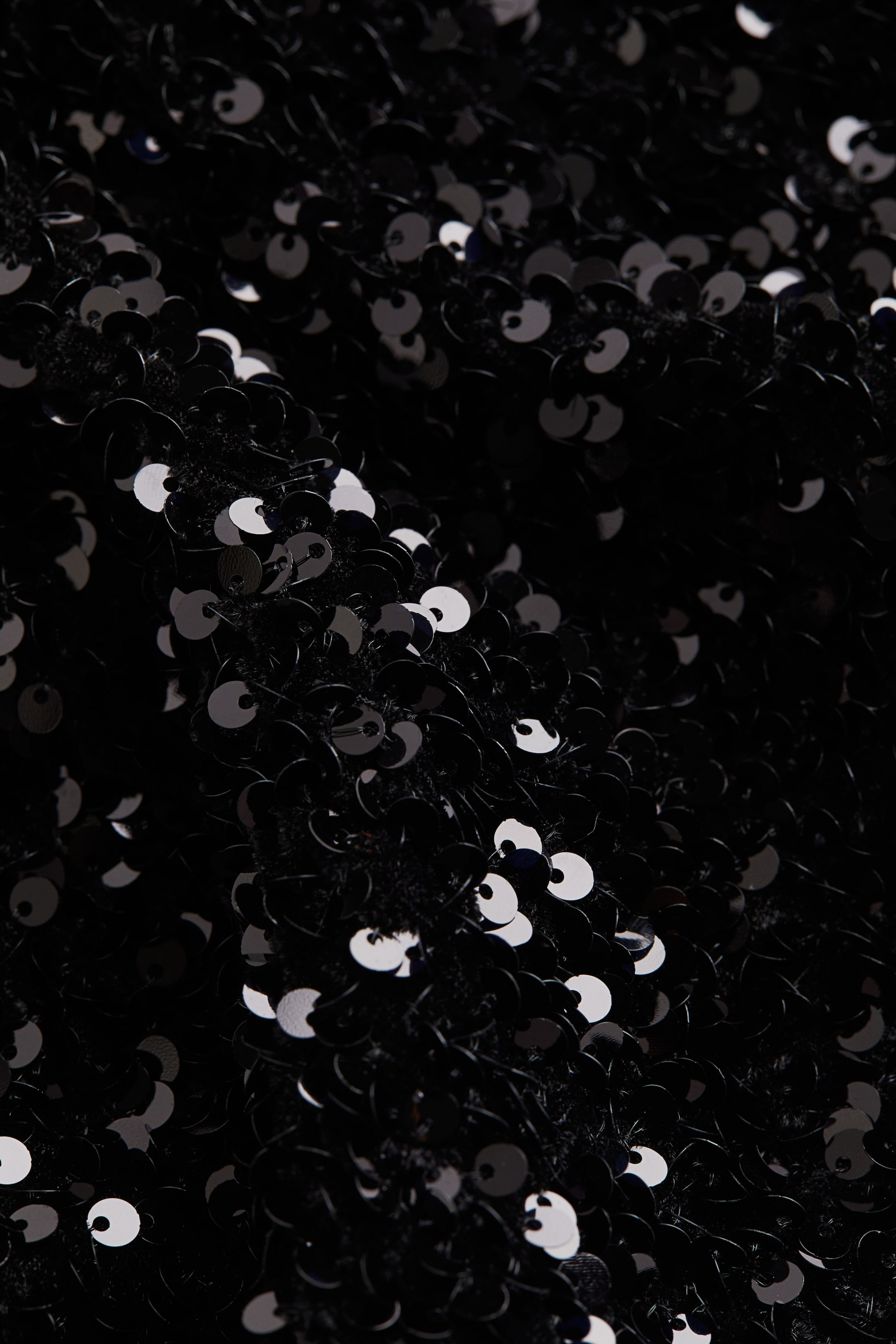 View larger image: Cropped Sequin Top - Black - Ladies | H&M AU 2