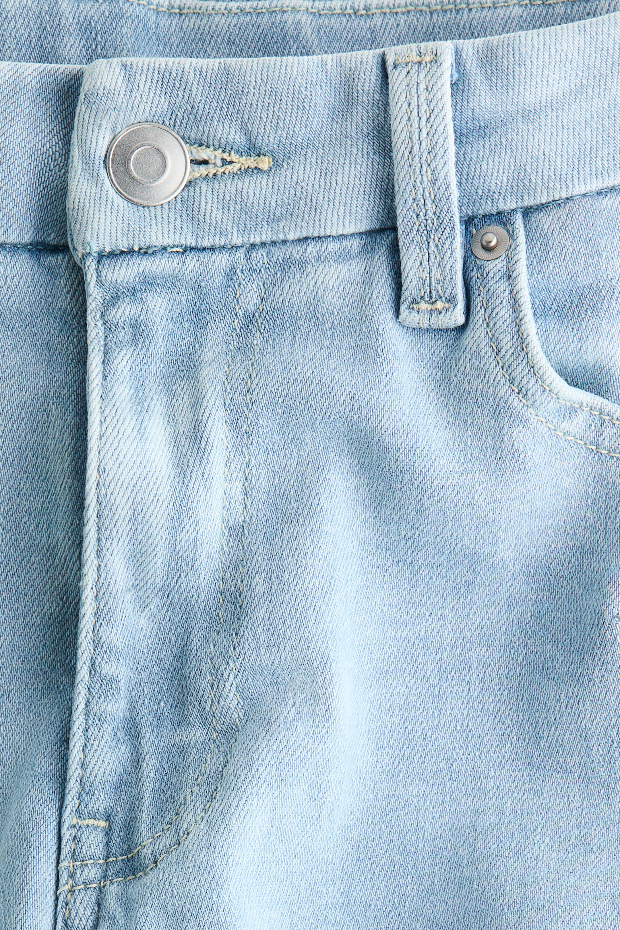 Zobacz większy obraz: Wide High Jeans - Jasnoniebieski denim - ONA | H&M PL 7