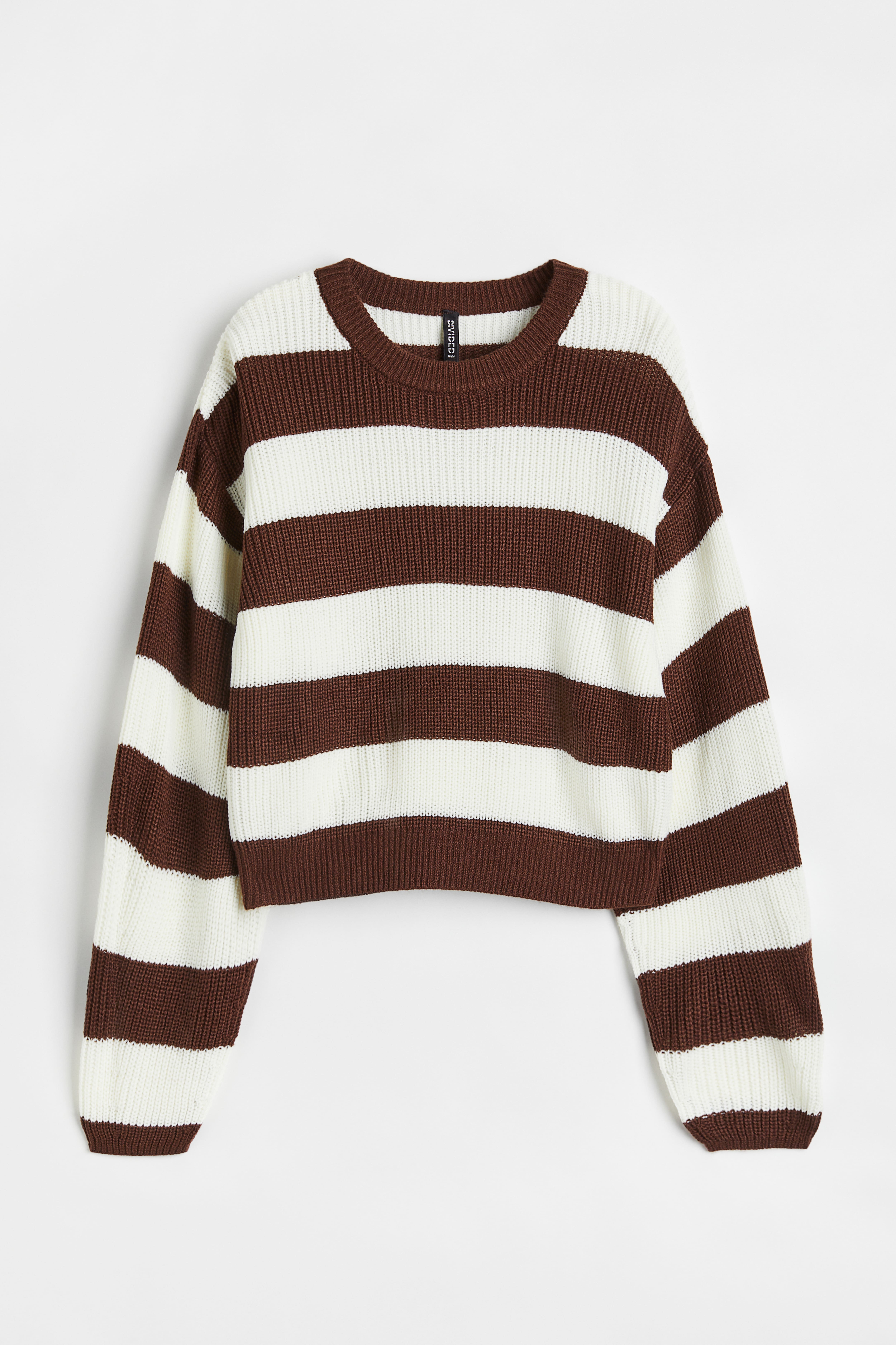 H and m brown jumper best sale