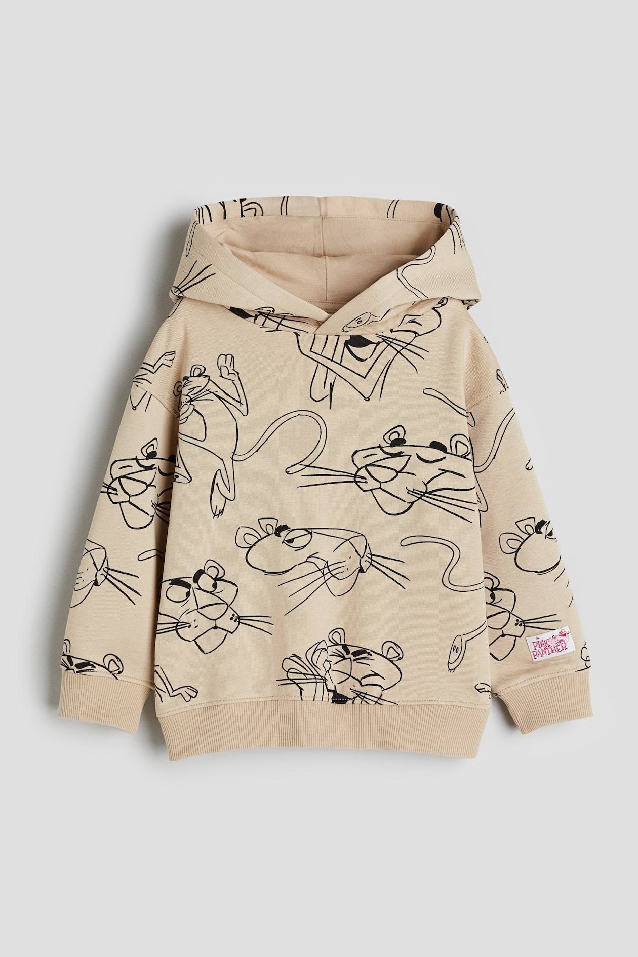 H&m Sudadera Pink Panther Hombre Oversized Fit Printed Hoodie