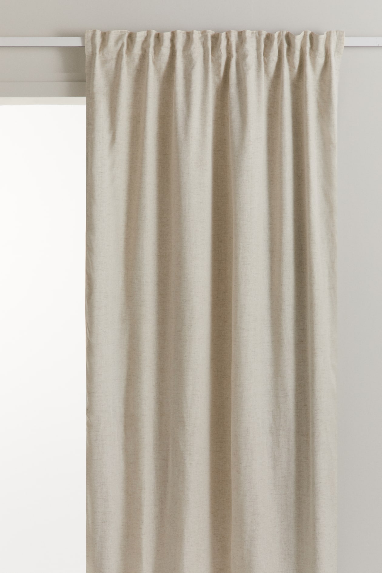 Rideau occultant thermique Tundra anthracite L.240 x l.140cm
