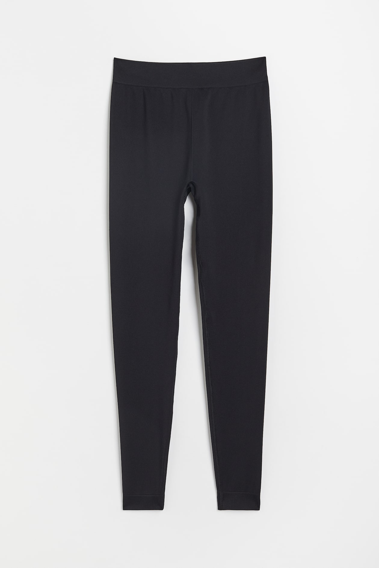 Seamless Sports Leggings - High waist - Long - Black - Ladies | H&M US