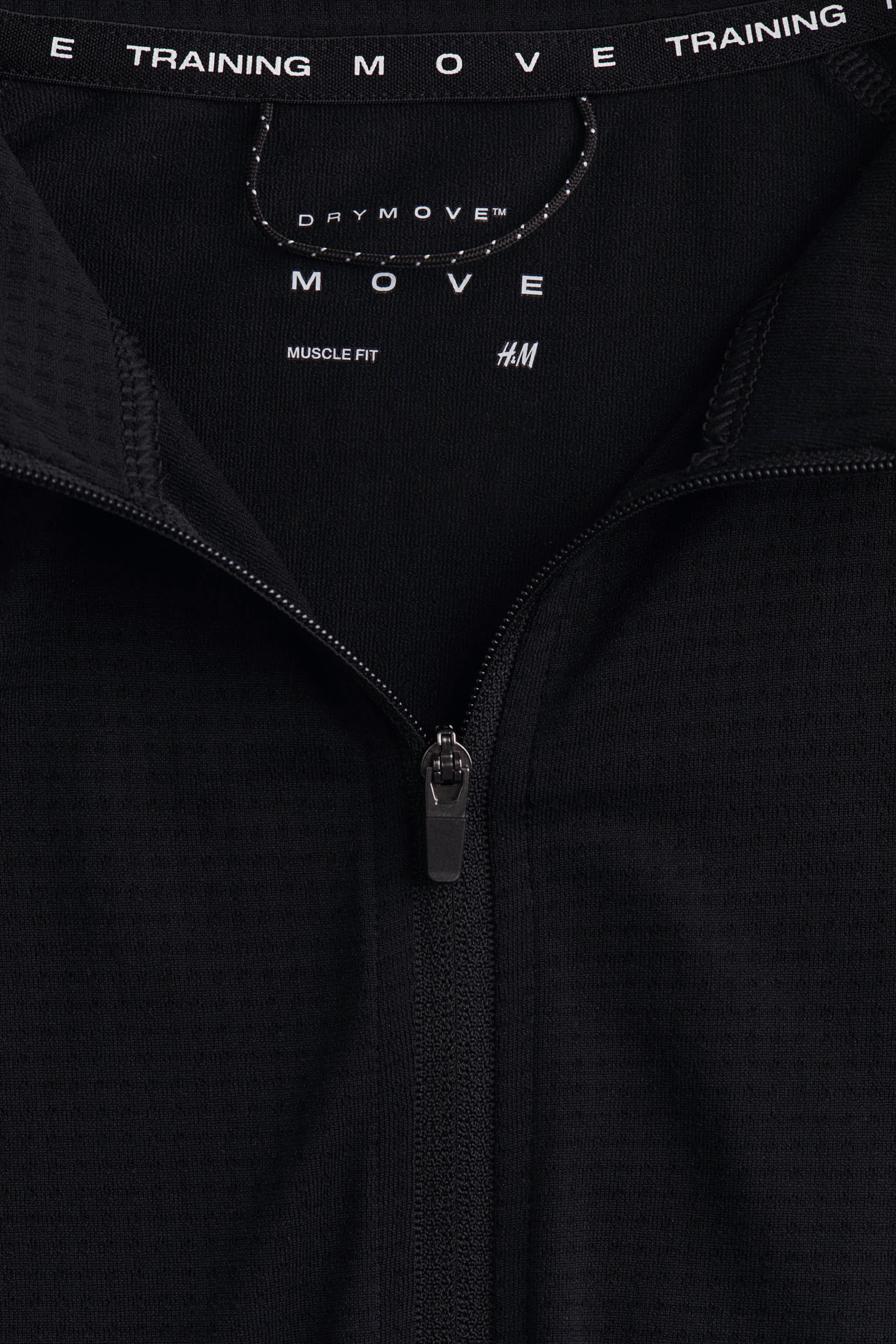 Muscle-Fit Half-Zip Sports Shirt with DryMove™