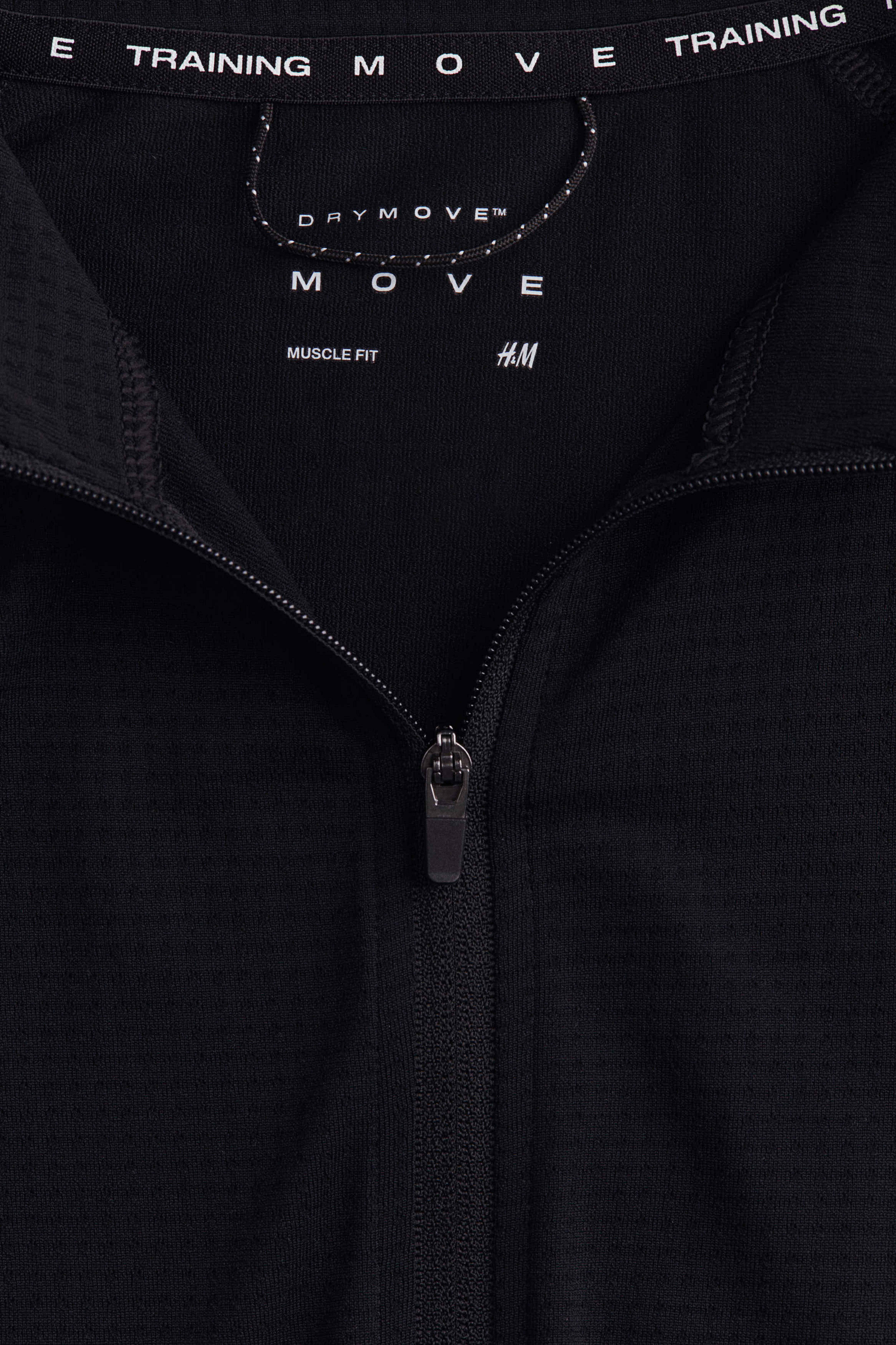 Muscle-Fit Half-Zip Sports Shirt with DryMove™