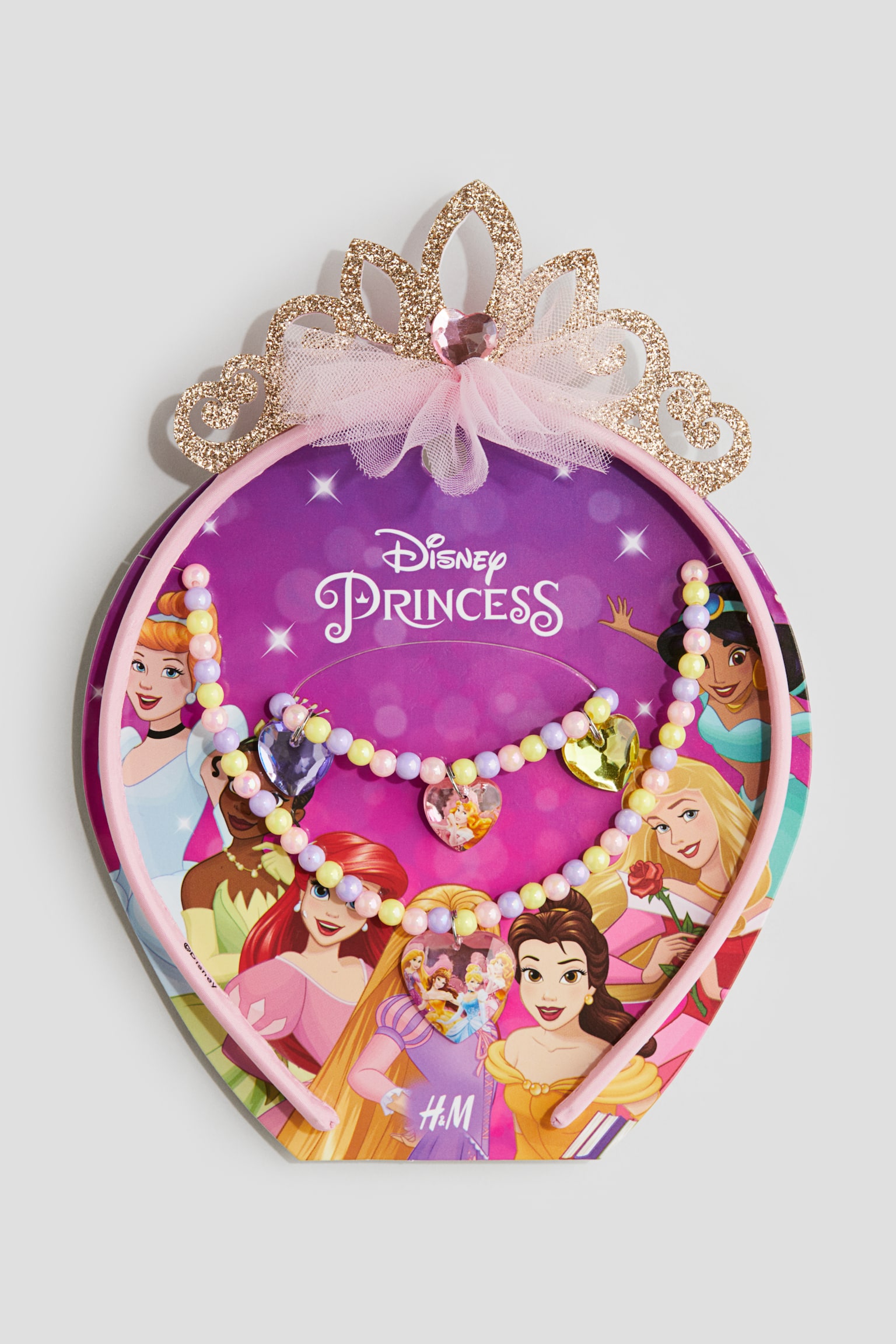 Jewellery set - Light pink/Disney Princesses - 1