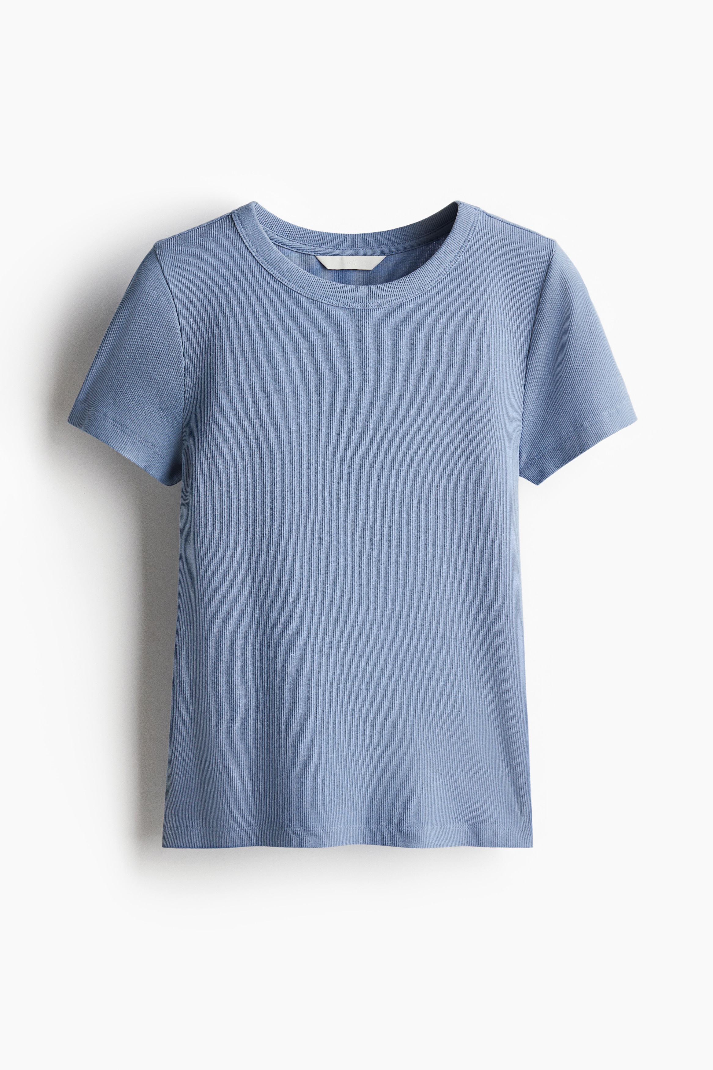 Ribbed modal-blend T-shirt