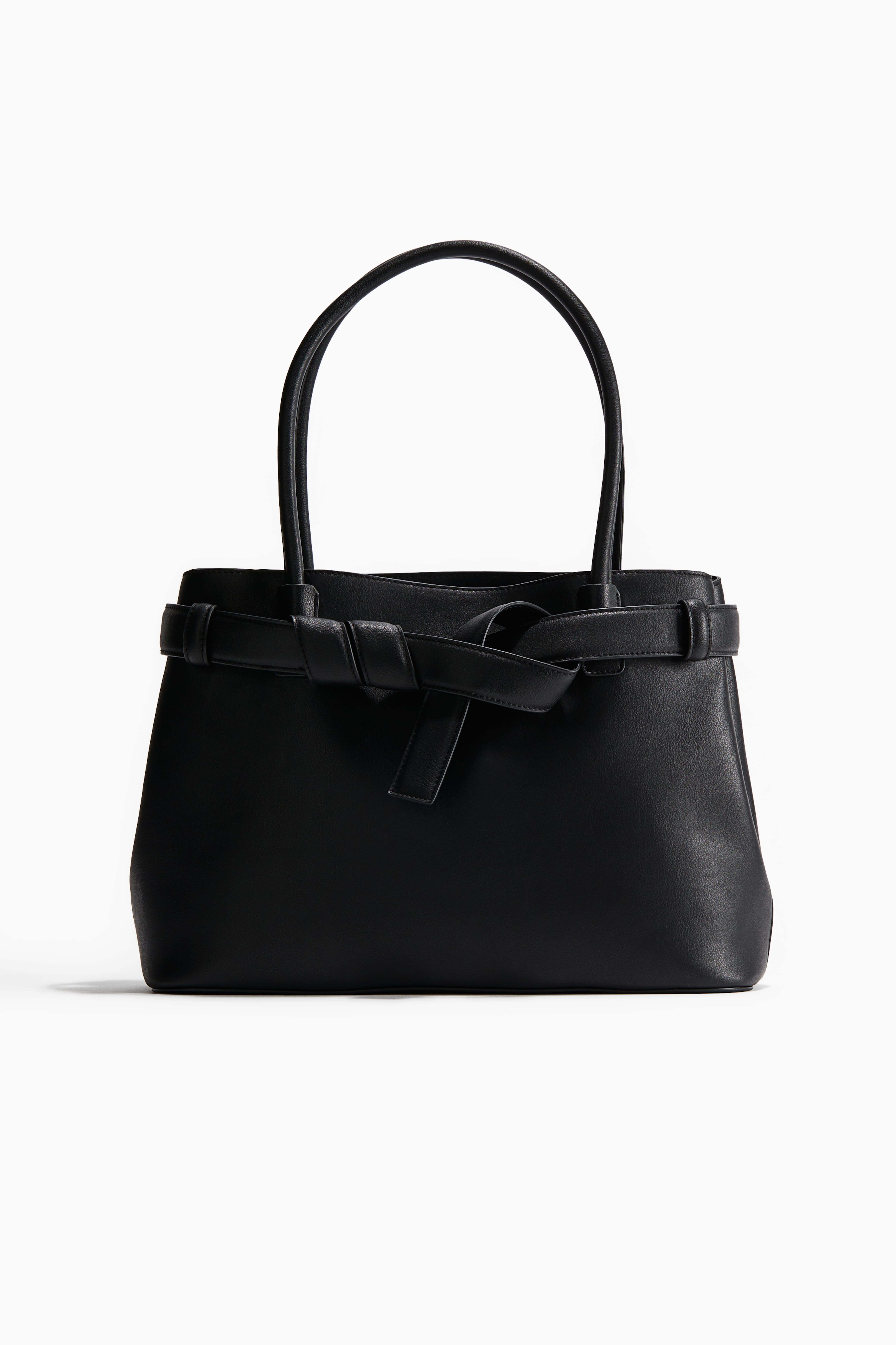 H&m black tote retailer