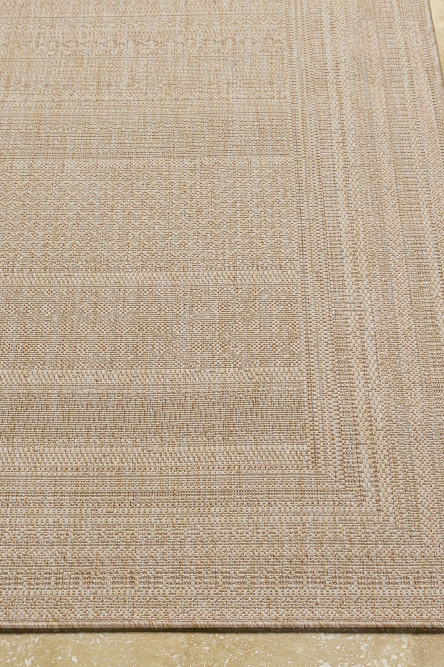 Sierra In- /outdoor Jute-look Area Rug - Beige, Ivory - 4