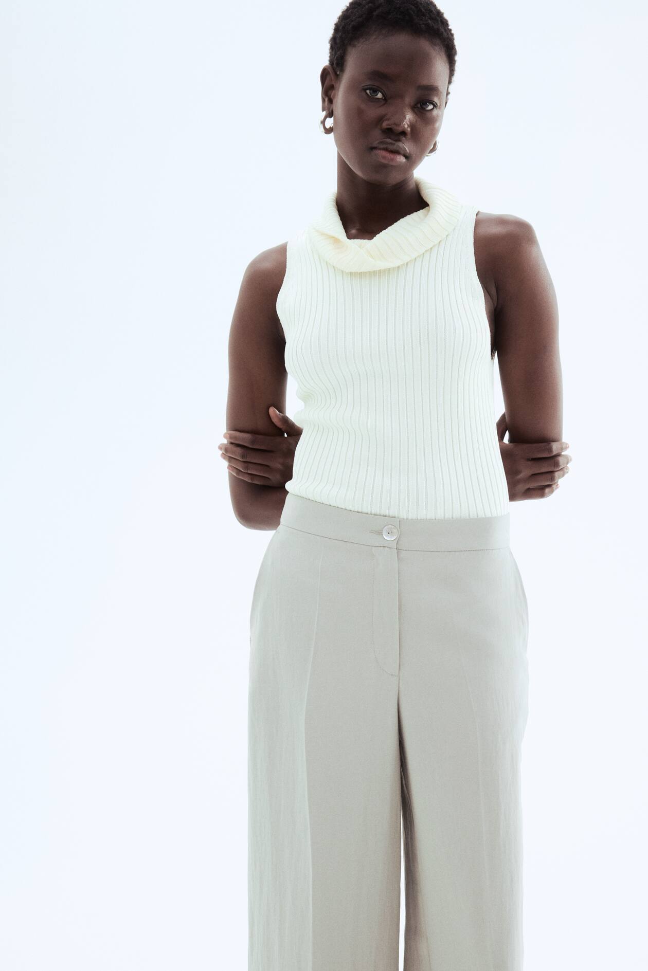 Wide-Leg Dress Pants - image 4