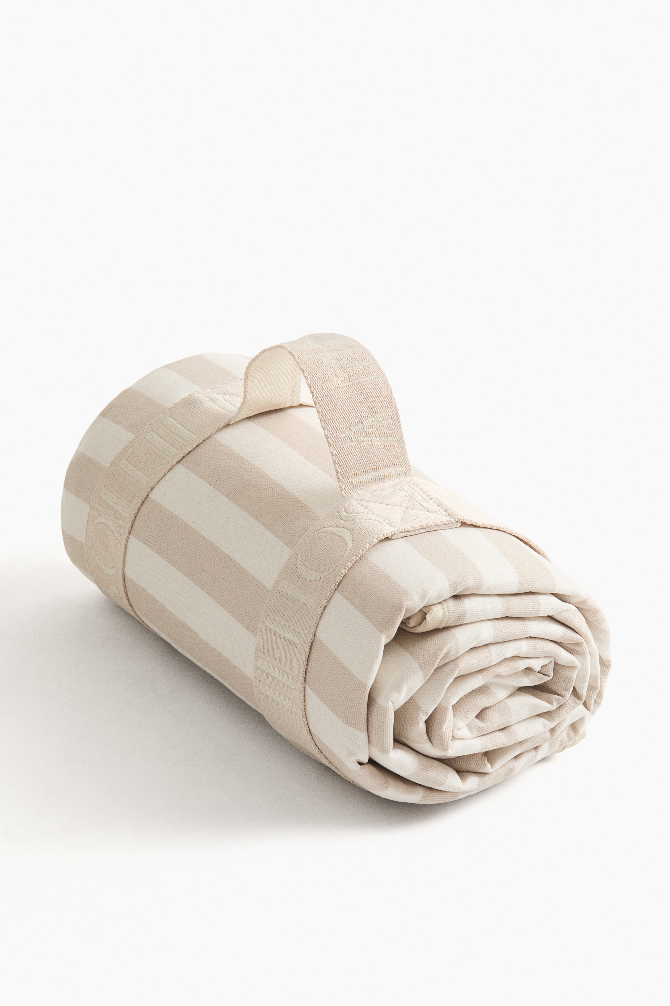 Striped picnic blanket - Light beige/Striped/Green/Striped/Blue/Striped