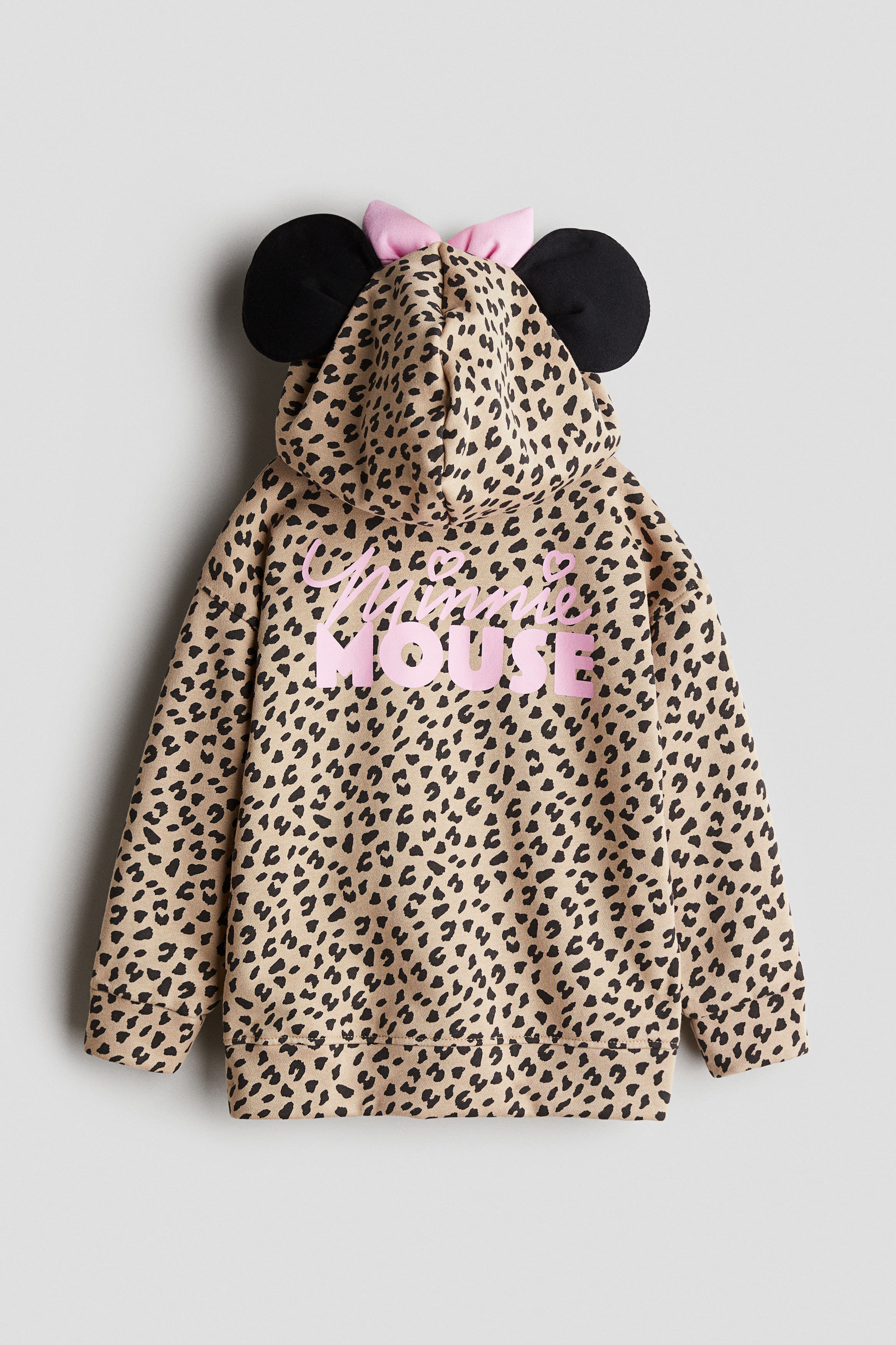 Light pink/Lilo & Stitch Printed Hooded Jacket for kids | H&M CA