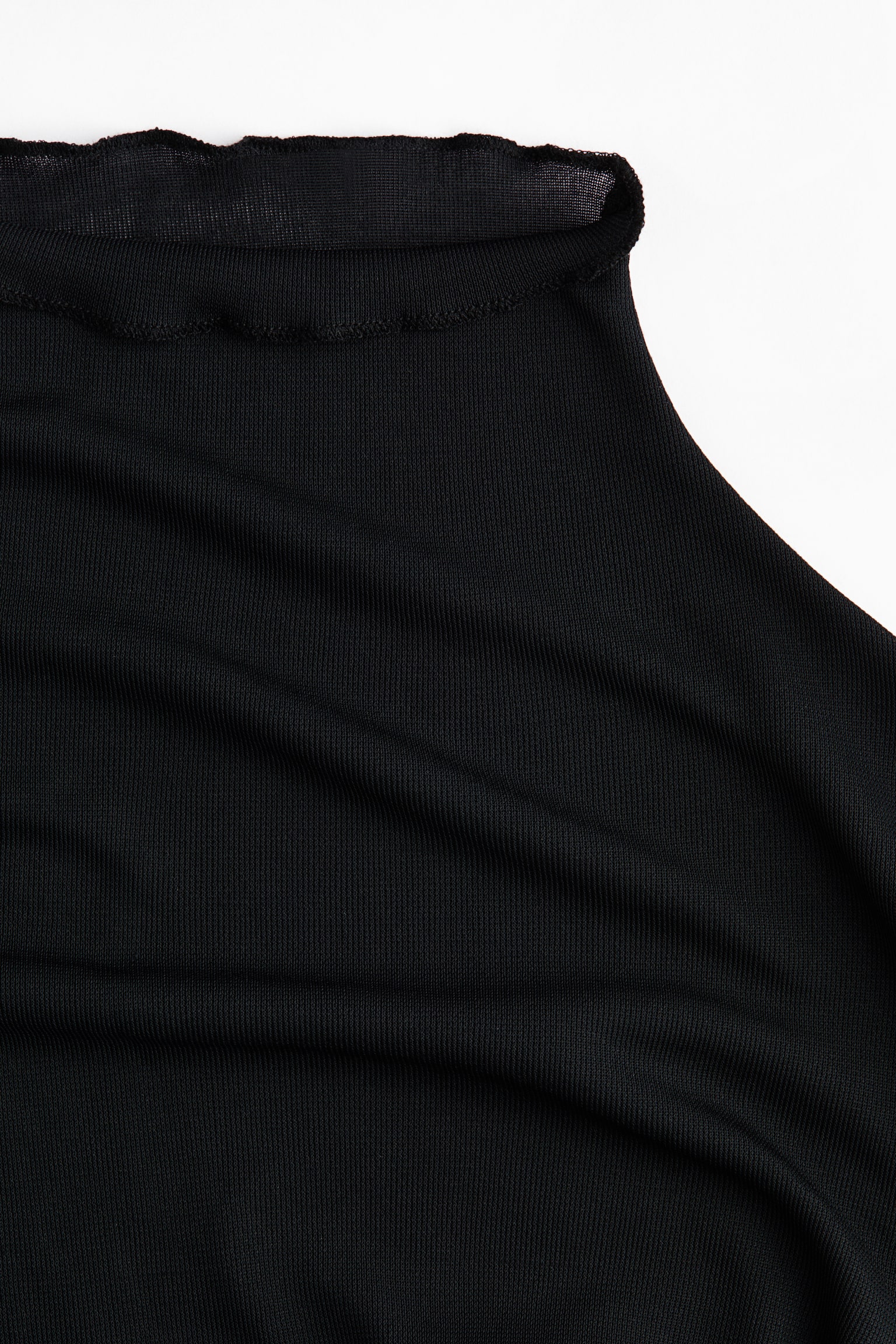 Top en jersey vaporeux - Noir - 3