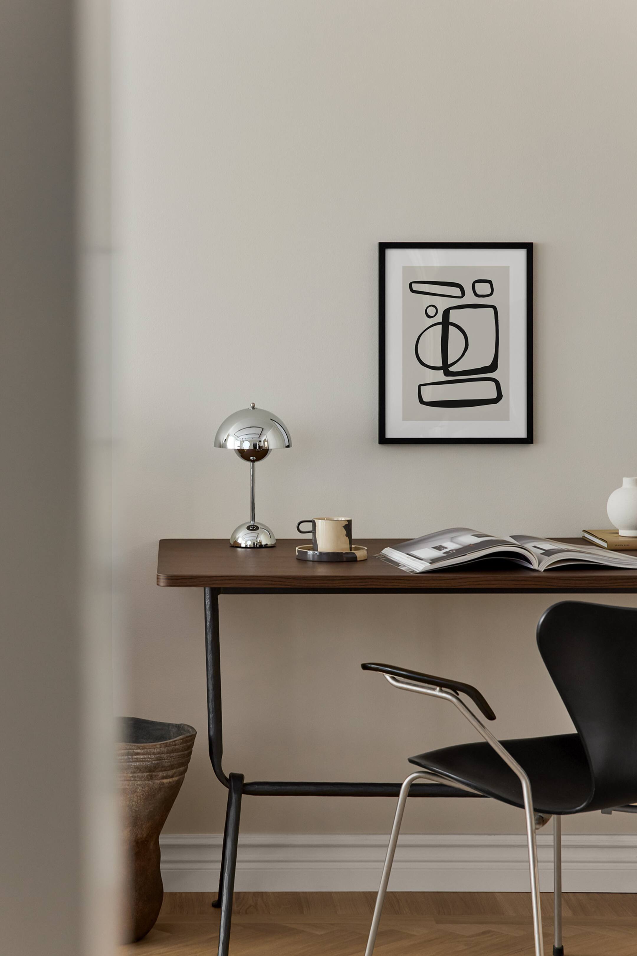 Visa större bild: Shape Study No.2 Poster - Beige/svart - Postery - Home All | H&M SE 1