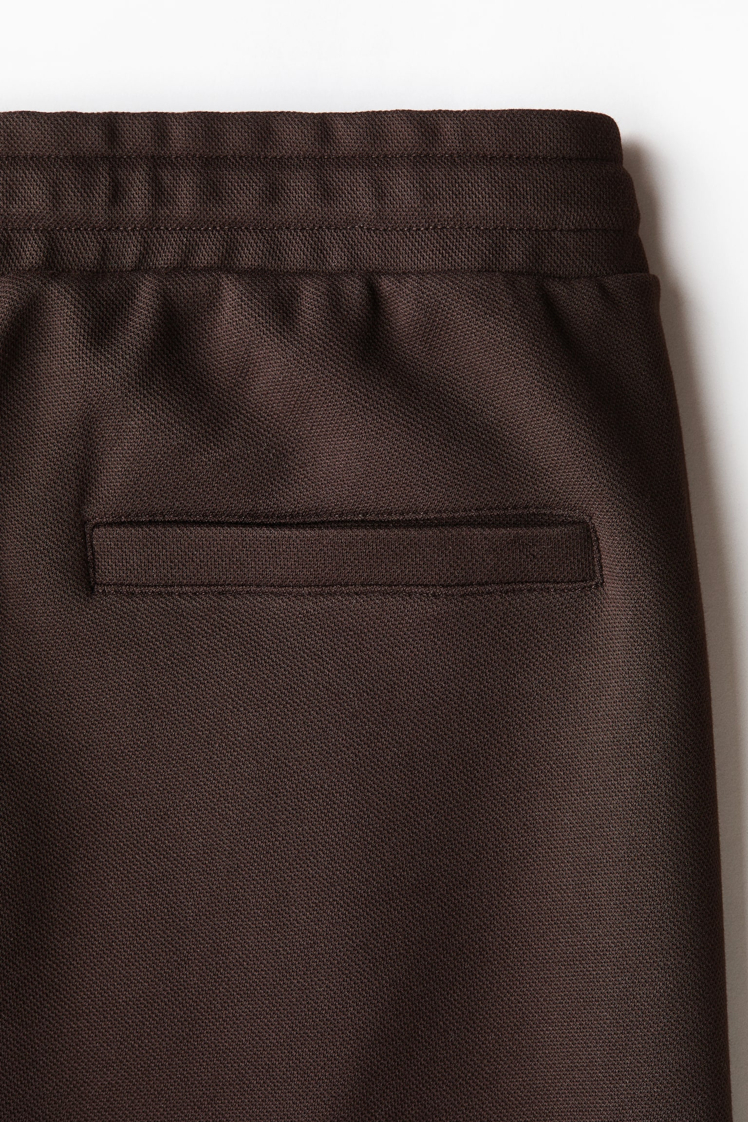 Regular Fit Tailored joggers - Dark brown/White/Black/White/Light grey marl - 4