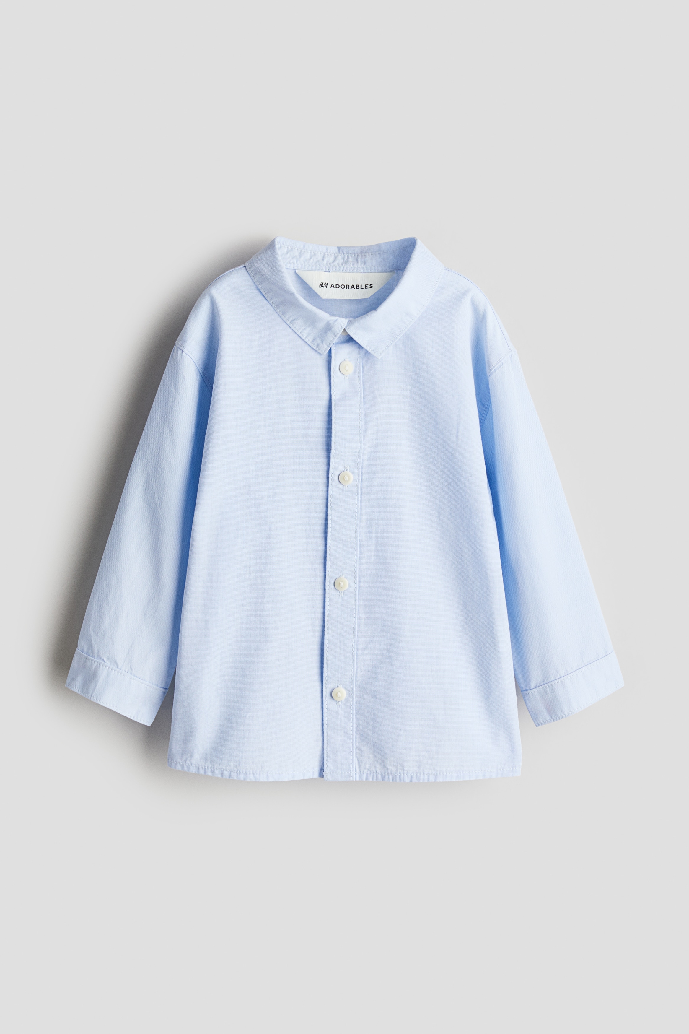 Baby - Light blue Cotton shirt - Size: 2-3Y  - H&M