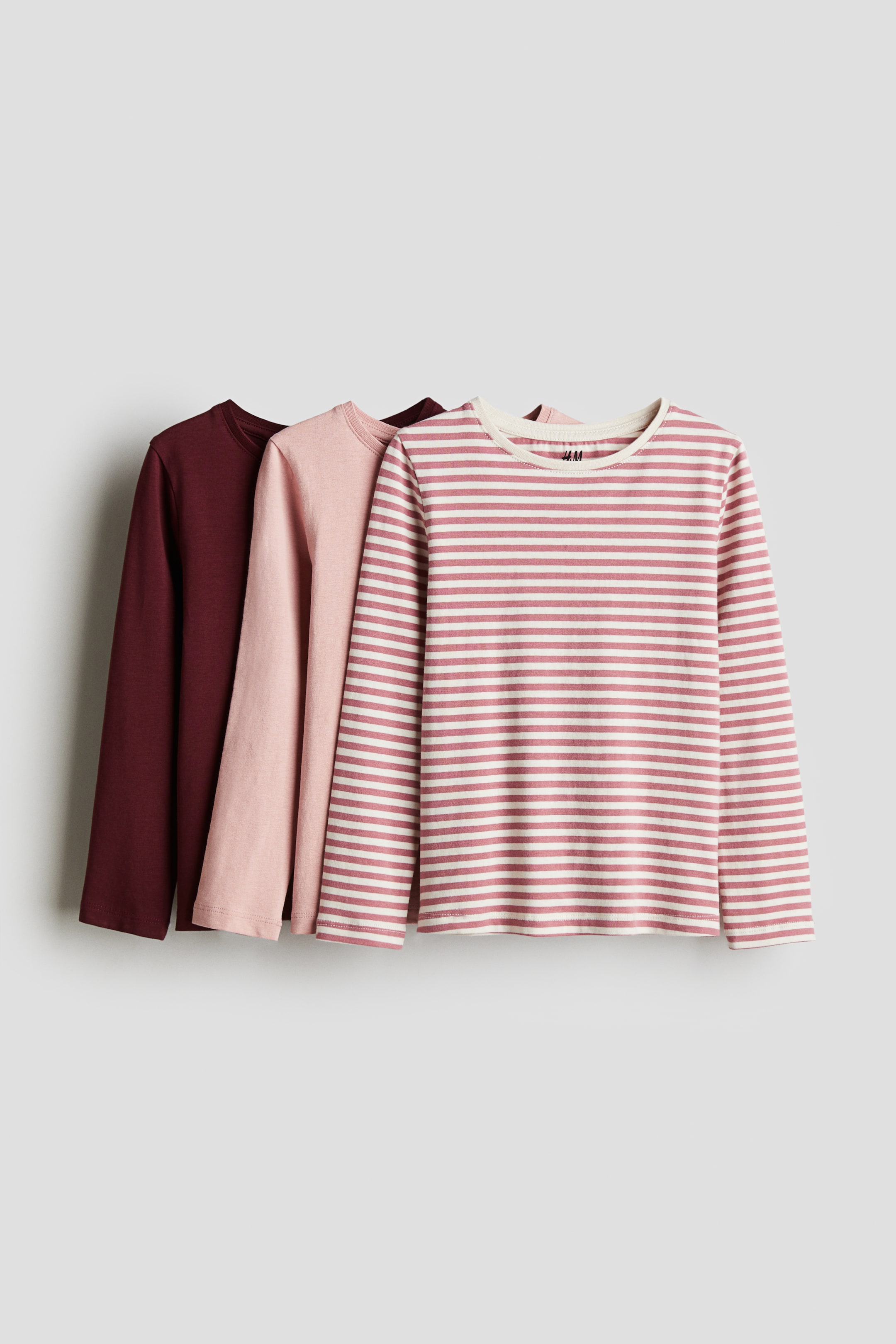 3-pack Long-sleeved Tops