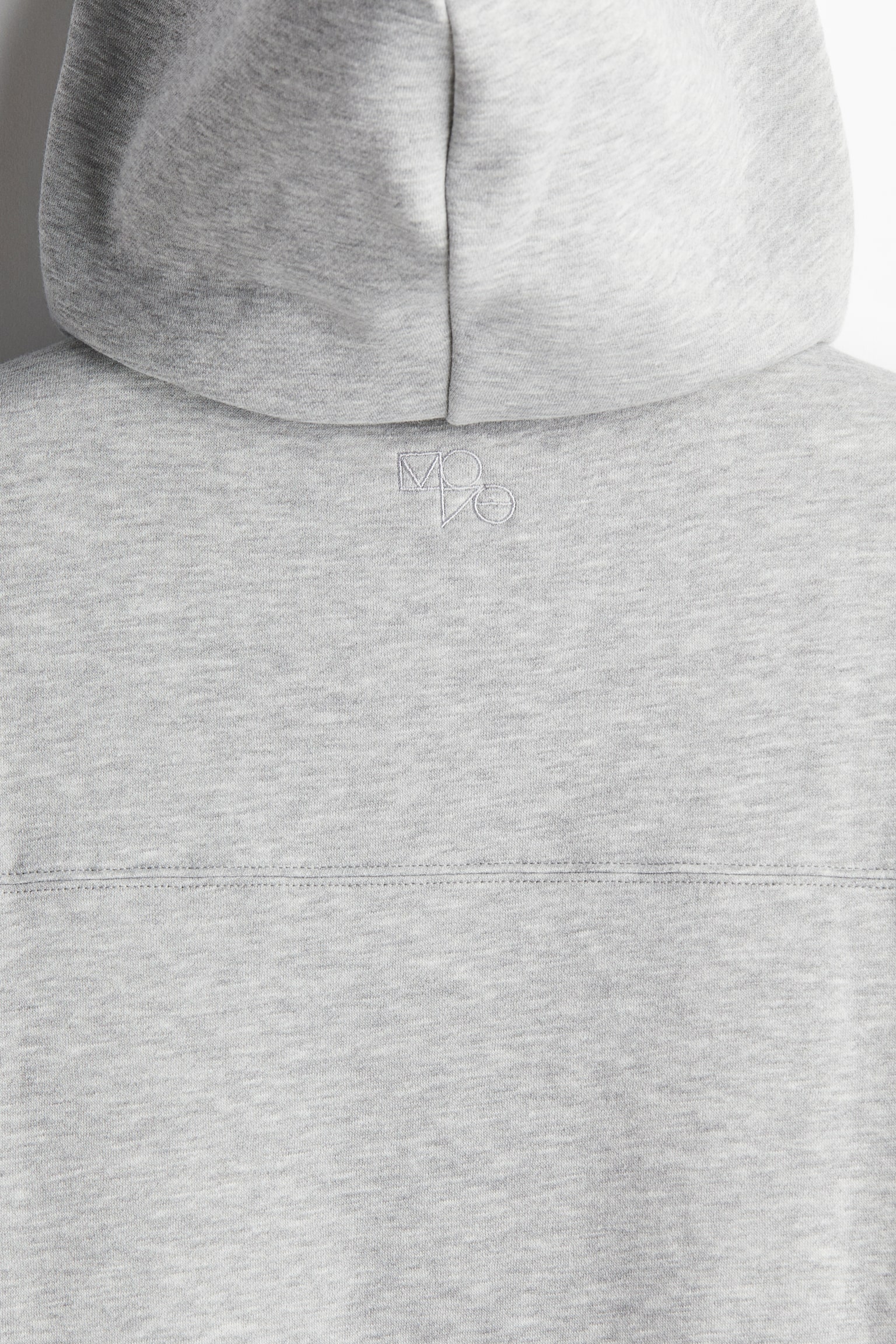 Loose Fit Sleeveless sports hoodie - Grey marl/Natural power/Black/Black/Training Team - 7