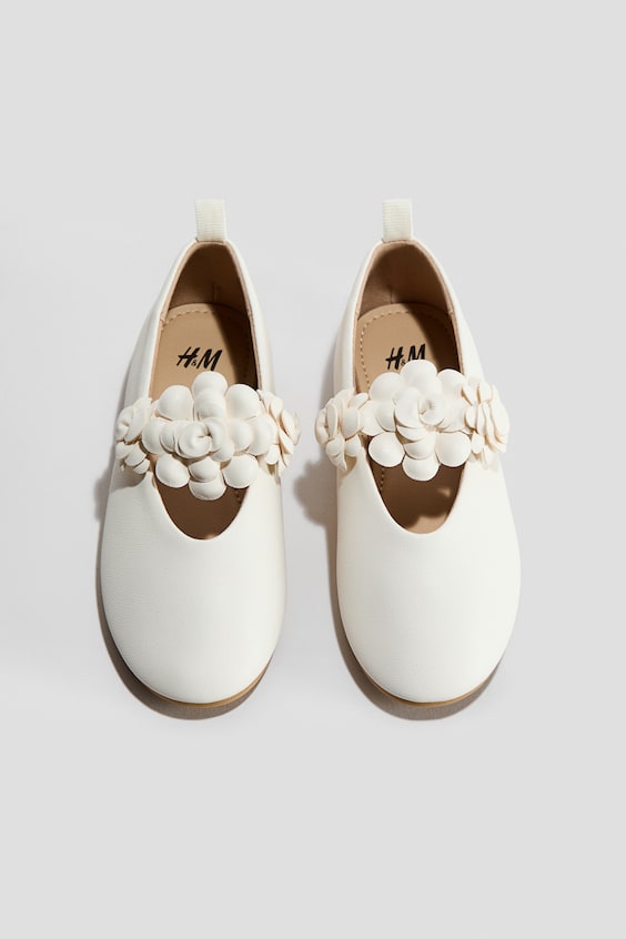 Детские балетки H&M Appliquéd Ballet Flats