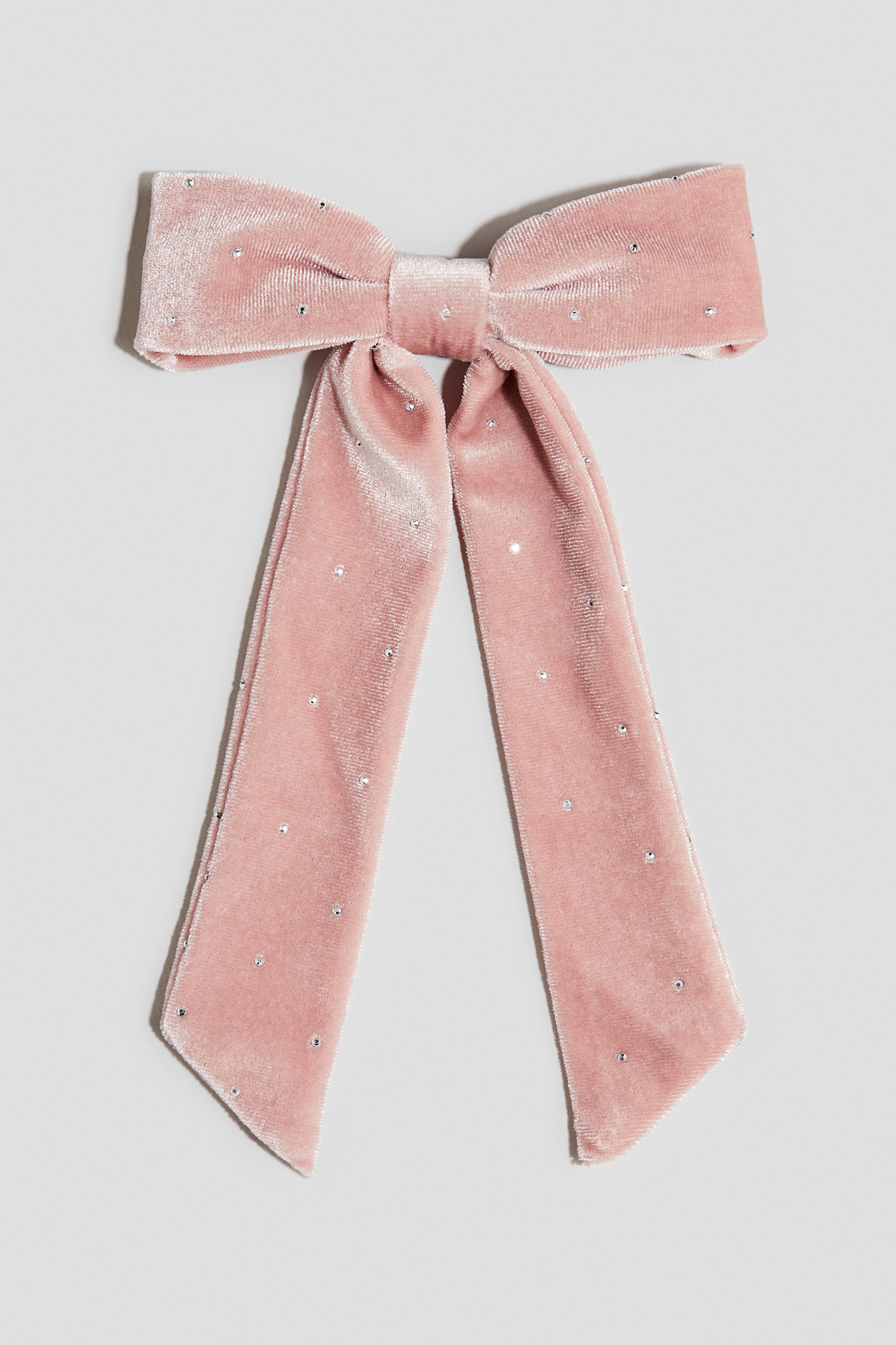 Flicka - Ljusrosa Hårspänne med rosett  - H&M