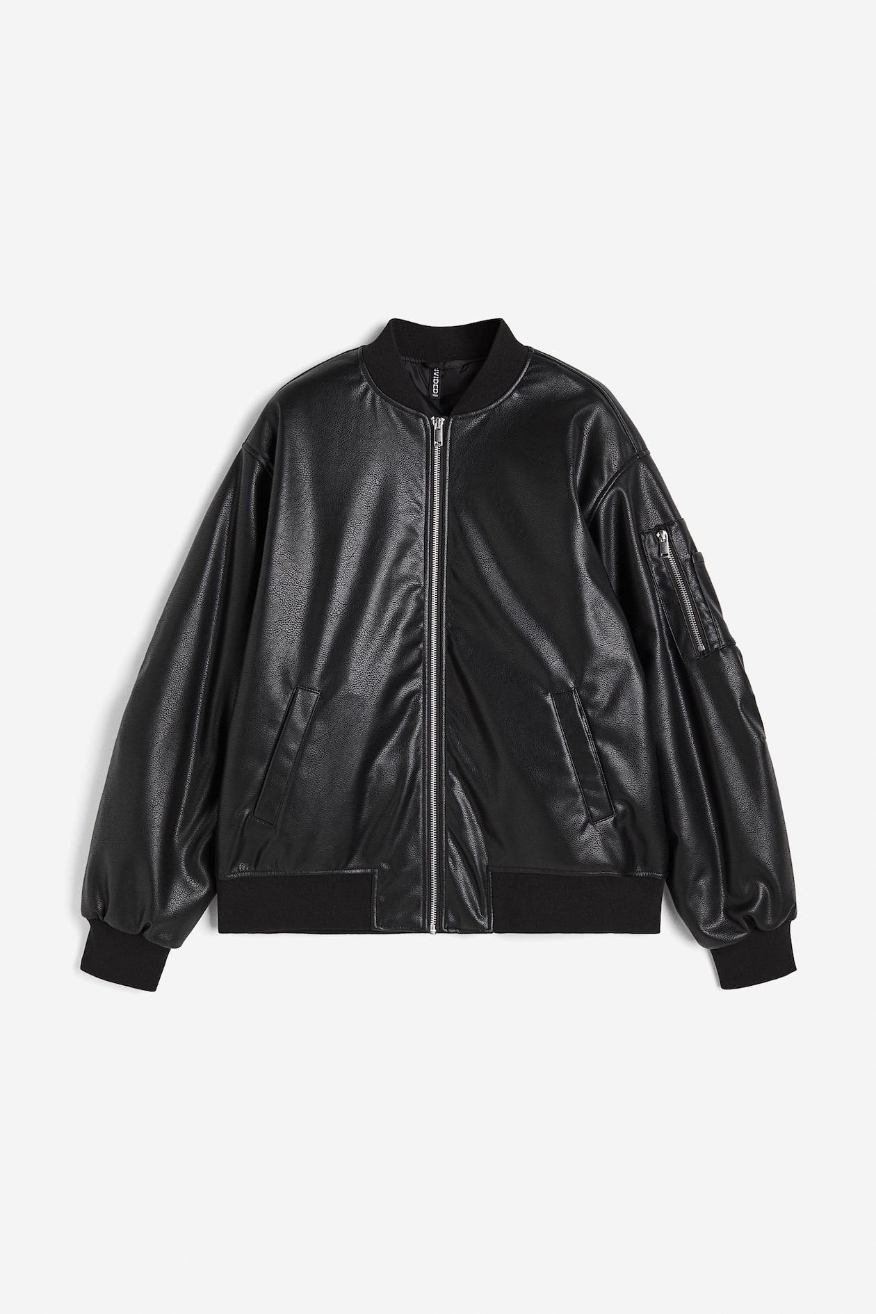 Cazadora Cuero Hombre Chaqueta Bomber ZARA De Cuero Para Hombre