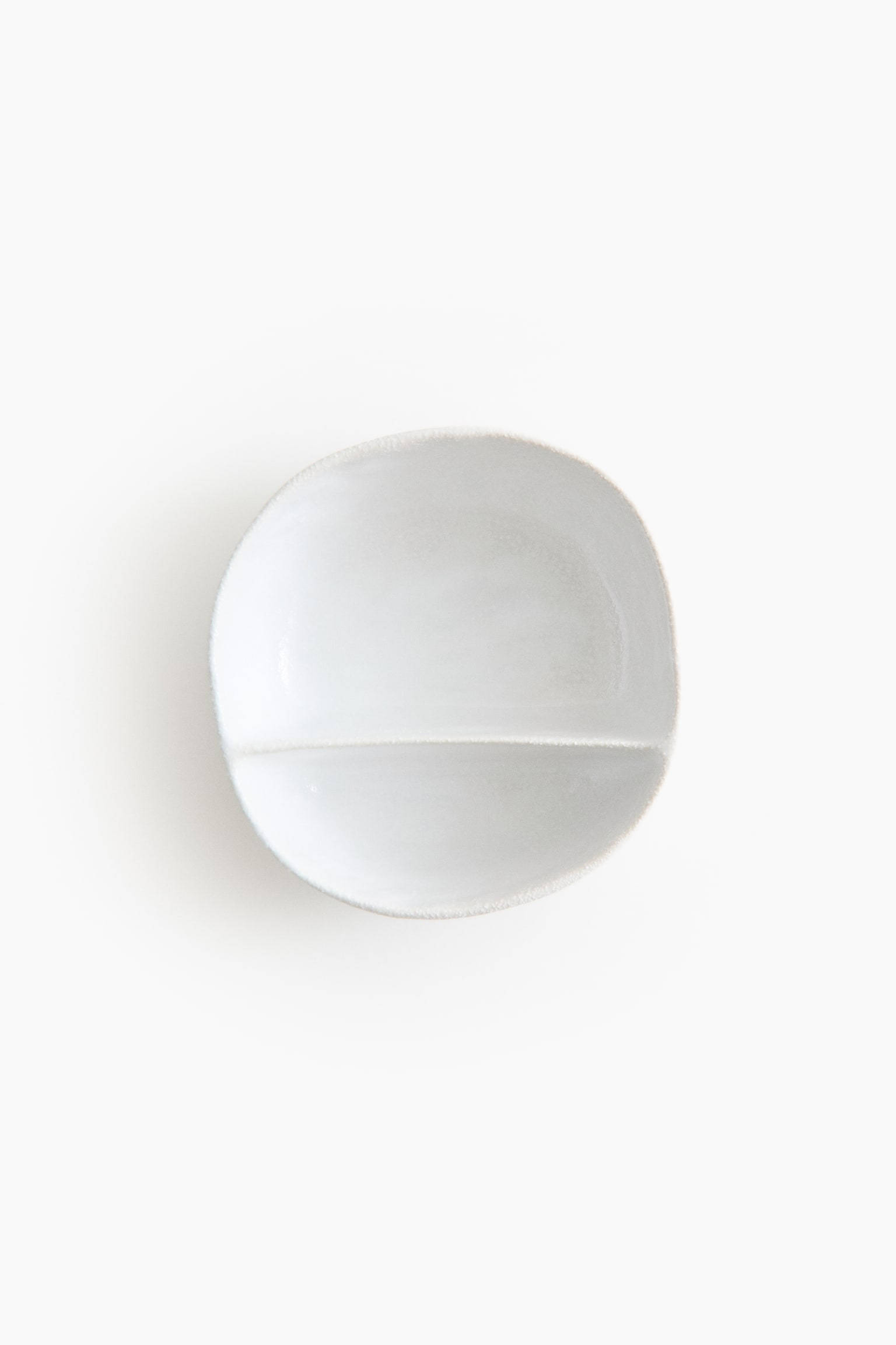 Speckled serving bowl - White - 6