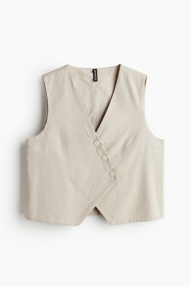 Gilet De Costume H&M Noir - Taille XS, Occasion Très Bon état, Style Tuxedo En Polyester/viscose
