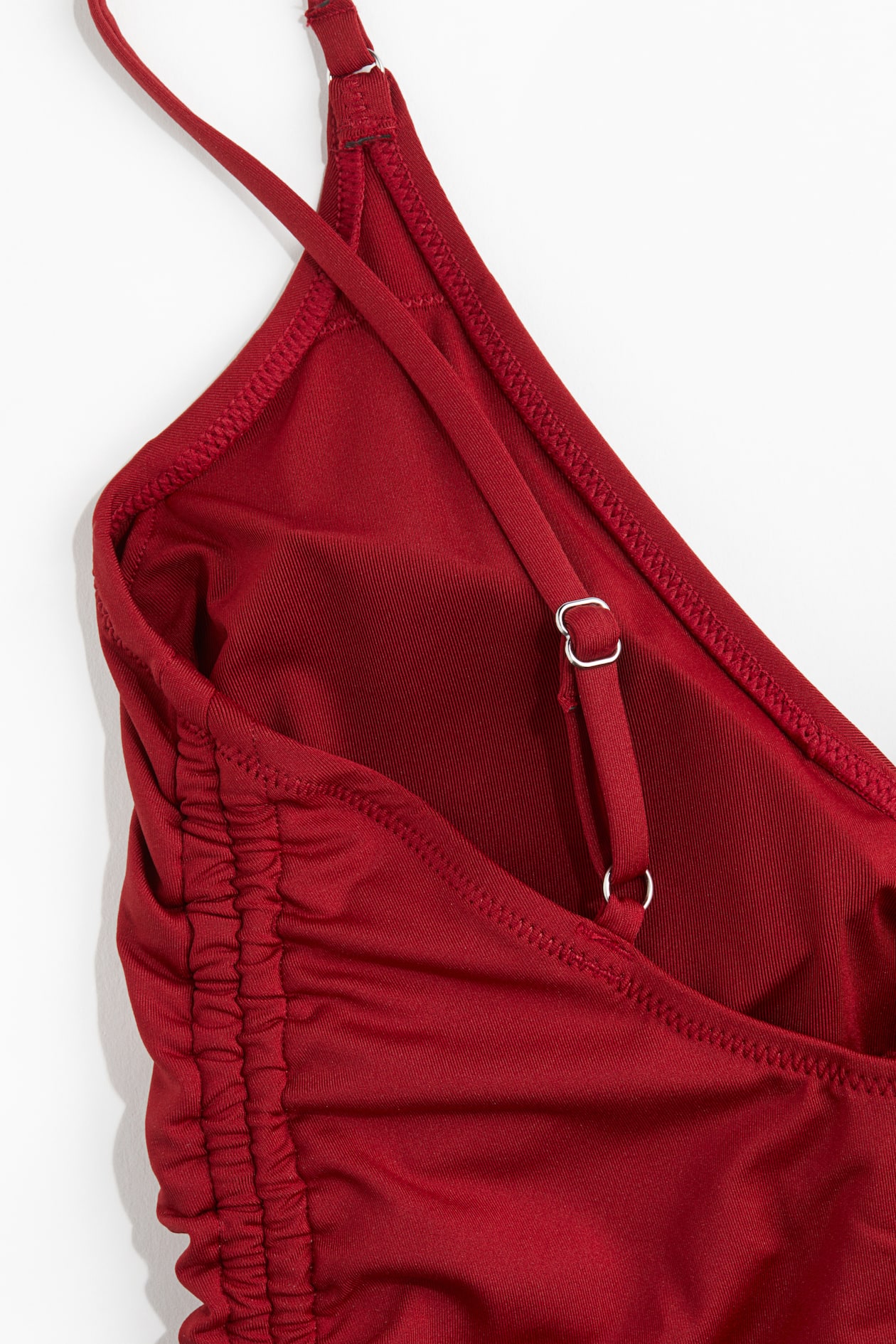 Padded-Cup Drawstring-Detail Swimsuit - image 2