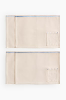 4-pack bordstablett med ficka