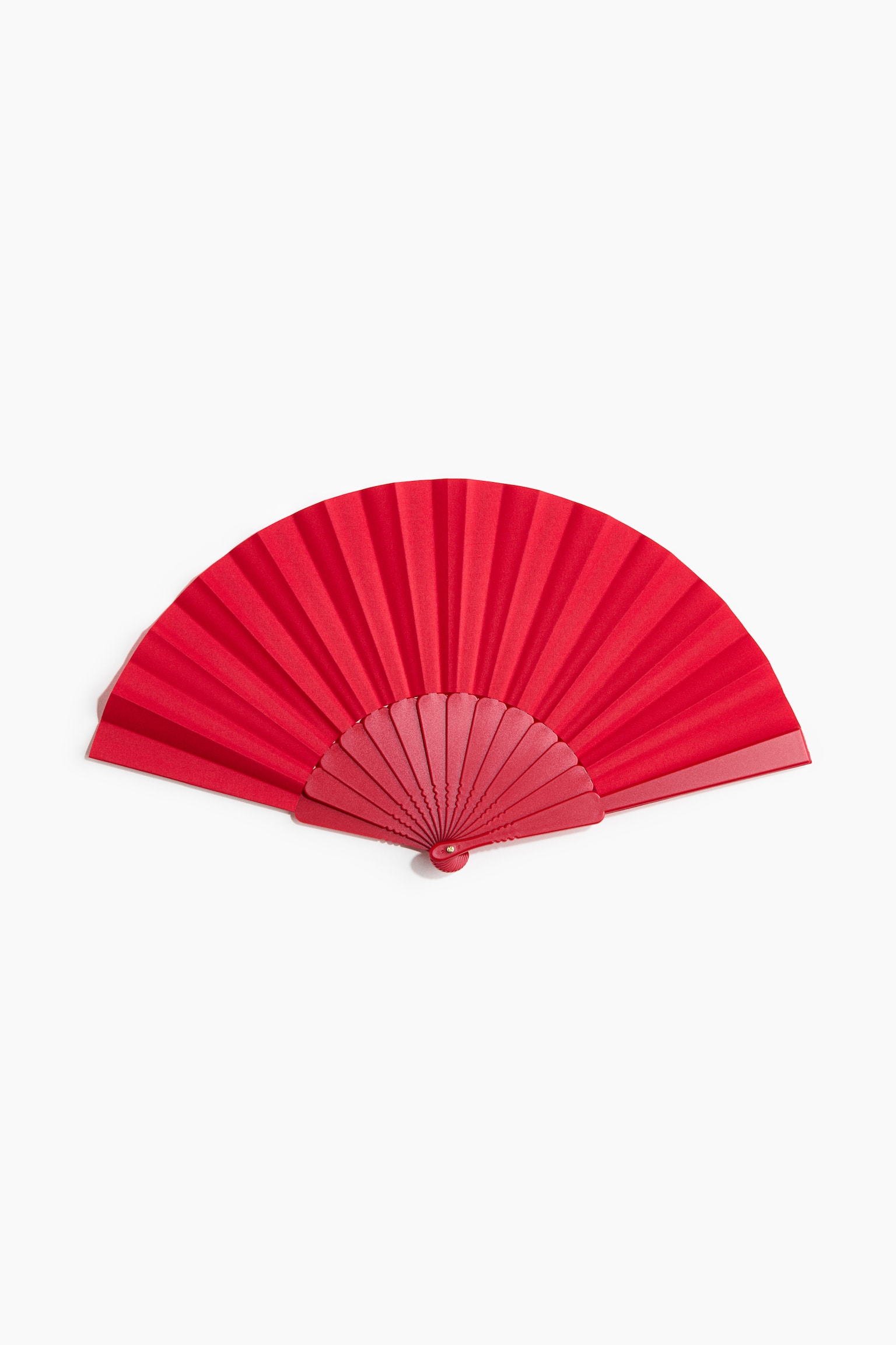 Éventail repliable - Rouge vif/Brun ancien/Noir/à imprimé zèbre/Crème/rayé/Rose clair/Rose/Rose - 1
