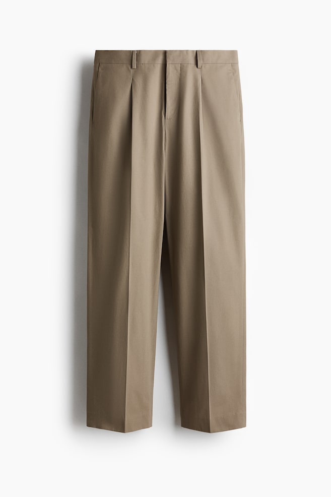 Pantalon d'habit classique - Vert kaki/Noir - 1