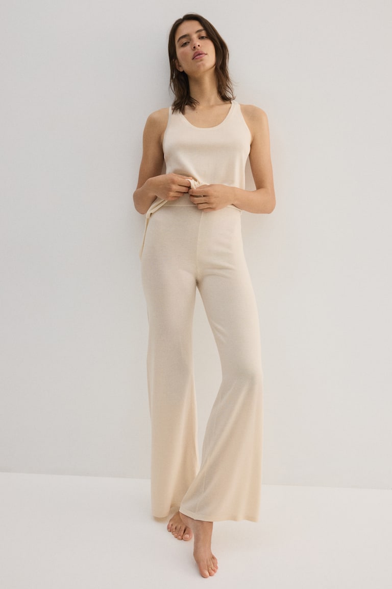 Pantalone od finog pletiva