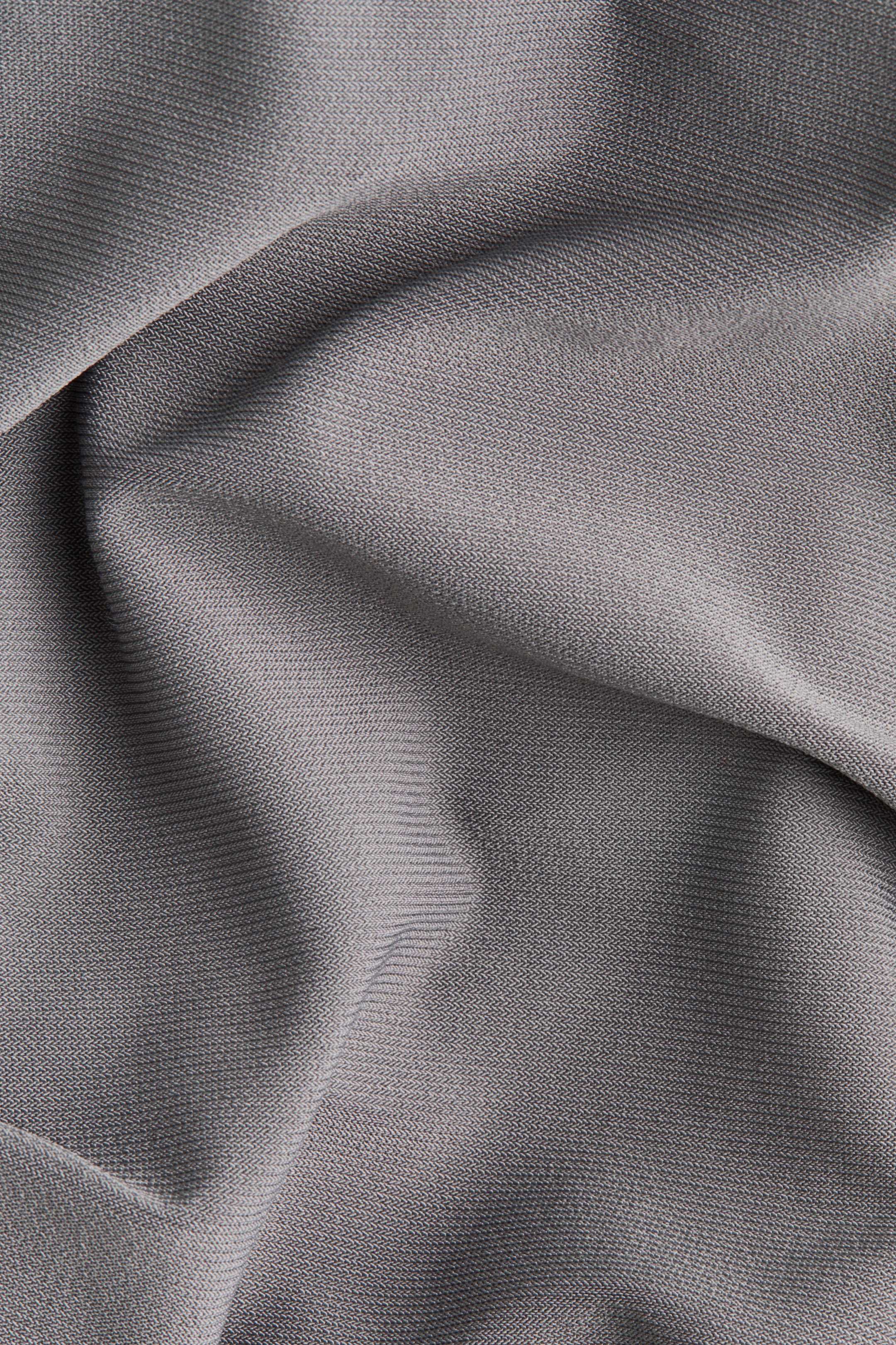 View larger image: Draped Jersey Sleeveless Top - Gray - Ladies | H&M US 4