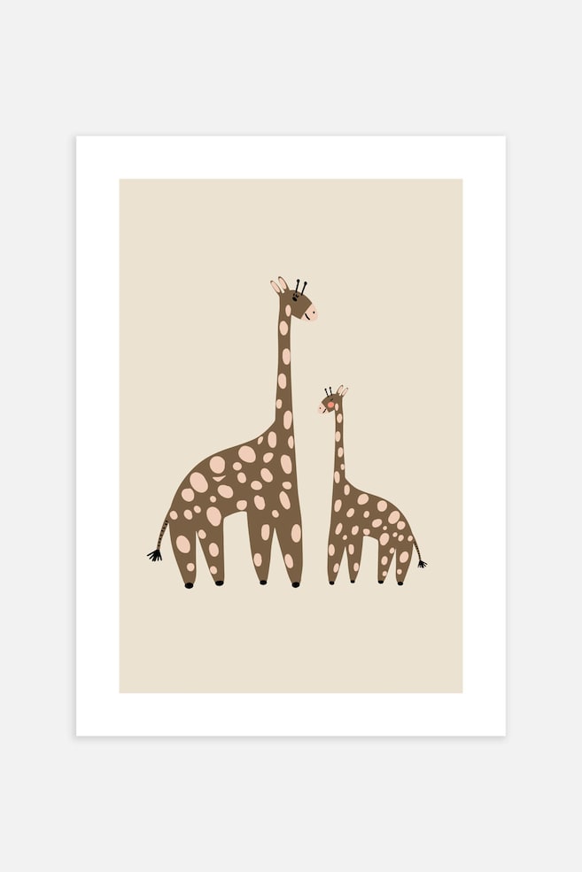 Dotty Giraffes Poster - Dotty Giraffes - 1