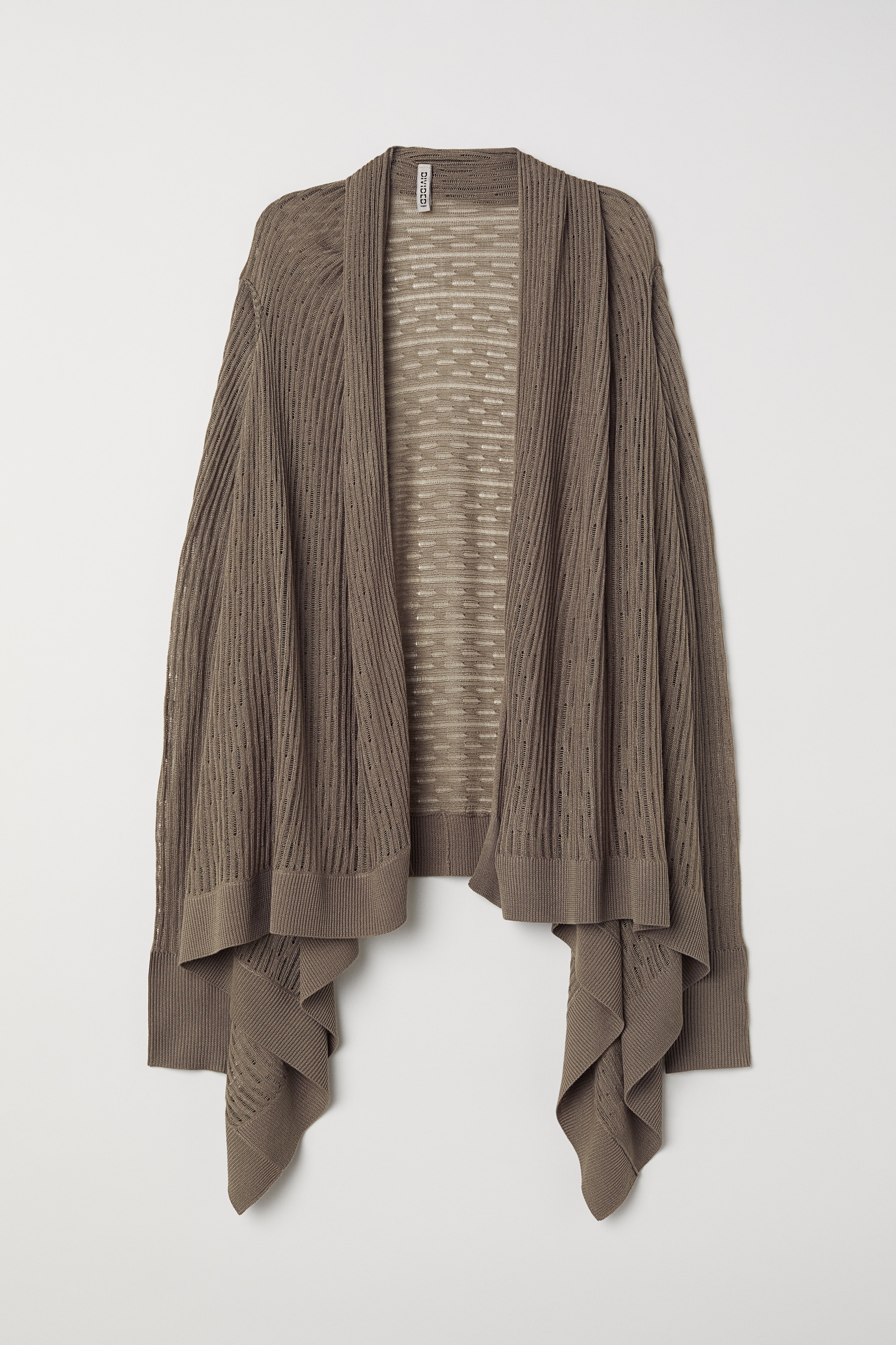 ショールカラーカーディガン - ダークモール - レディース | H&M JP