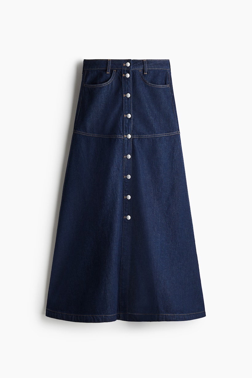 Peggy Hw Skirt Light Blue Denim