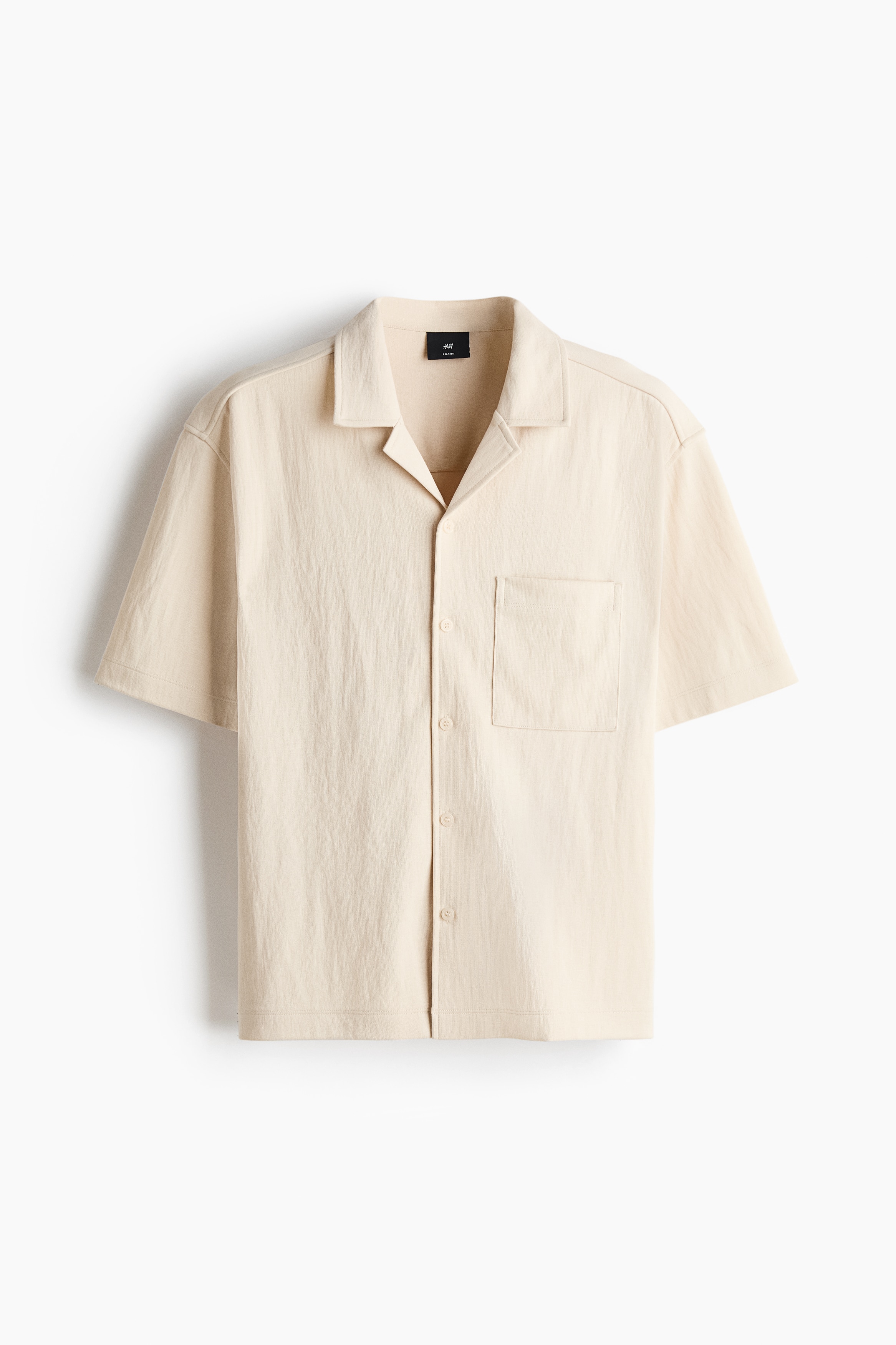 Áo sơ mi cổ hai ve Relaxed Fit