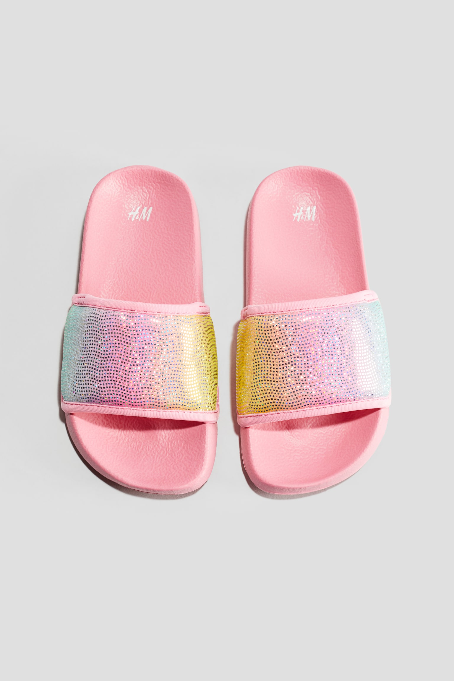 Slides - Pink/Multicolour/Black/Peach - 1